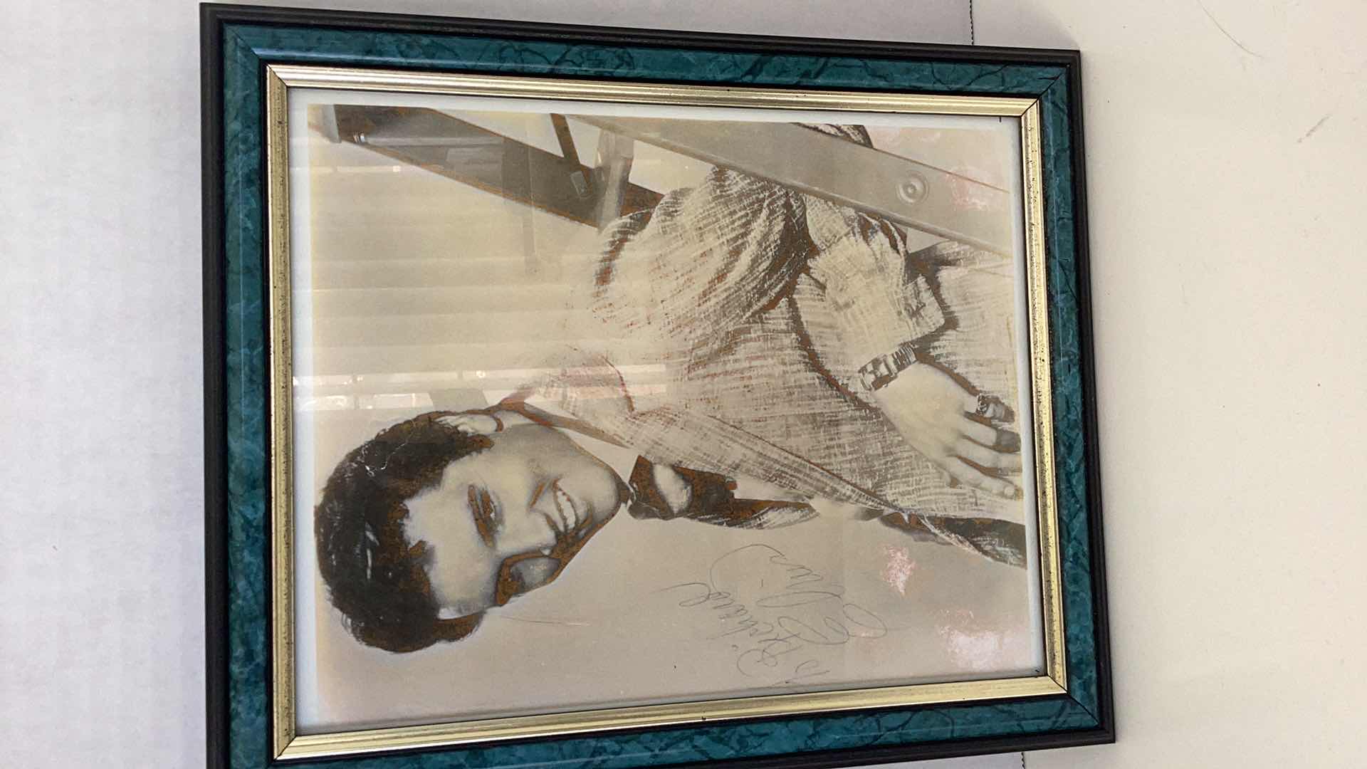 Photo 1 of VINTAGE ELVIS SIGNED PHOTOGRAPH 10” X H 12”