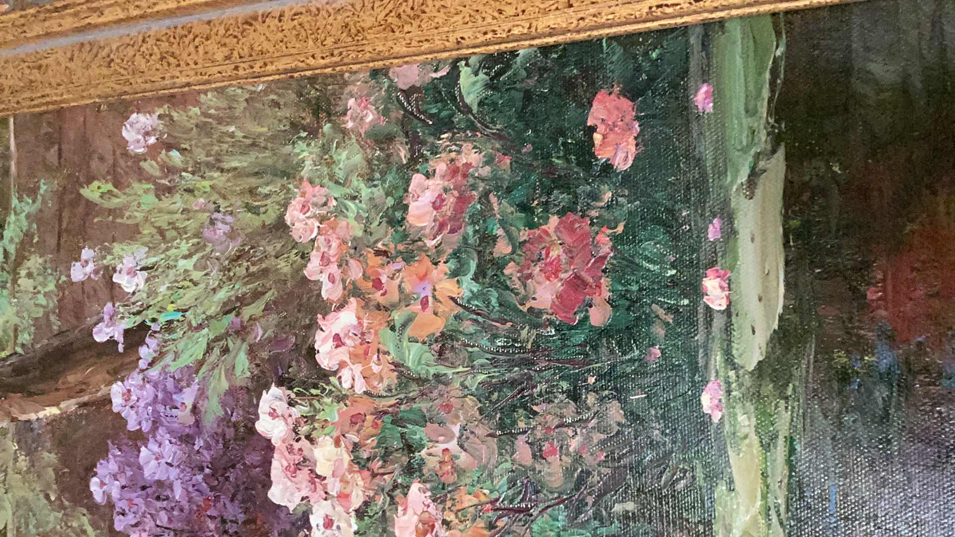 Photo 1 of VERY LARGE ORIGINAL OIL PAINTING 60” X H 47”