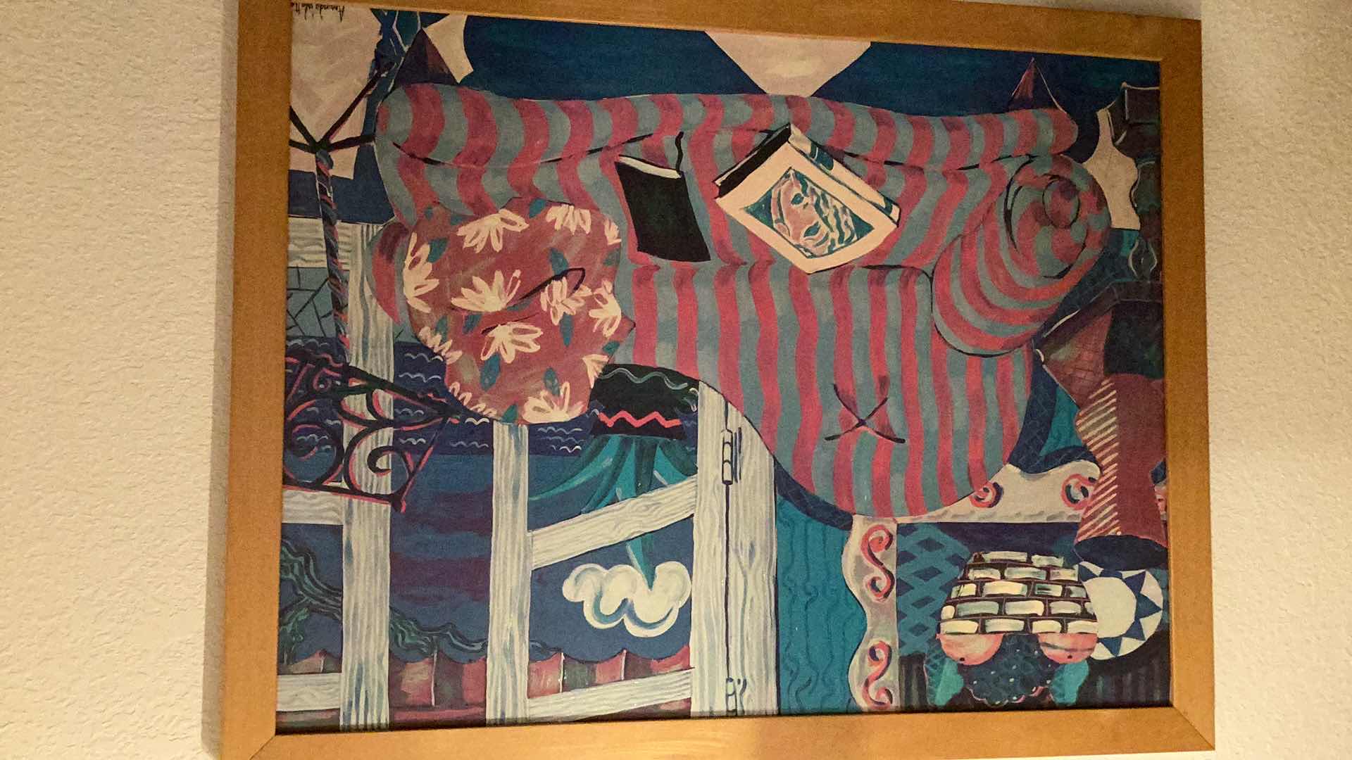 Photo 1 of AMANDA WATTERS ORIGINAL OIL PAINTING 34” X H 26”