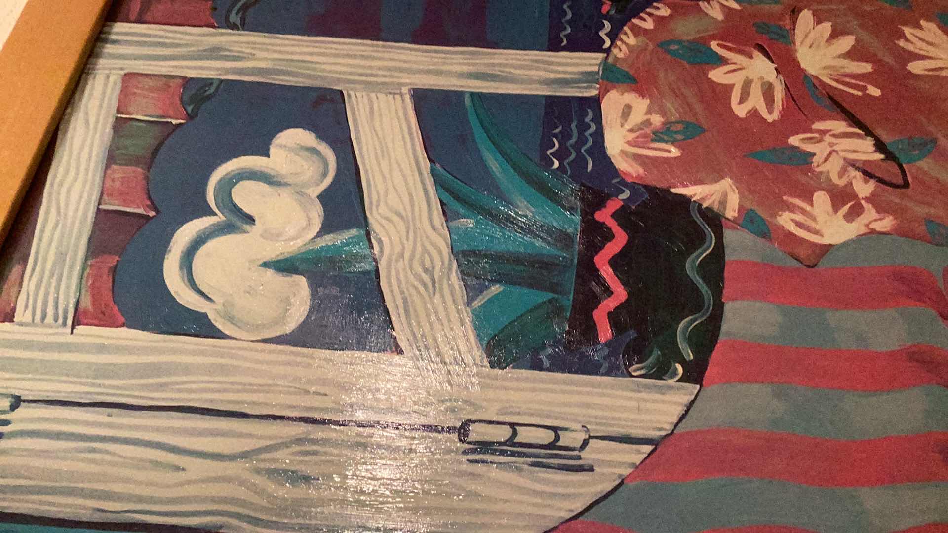 Photo 1 of AMANDA WATTERS ORIGINAL OIL PAINTING 34” X H 26”