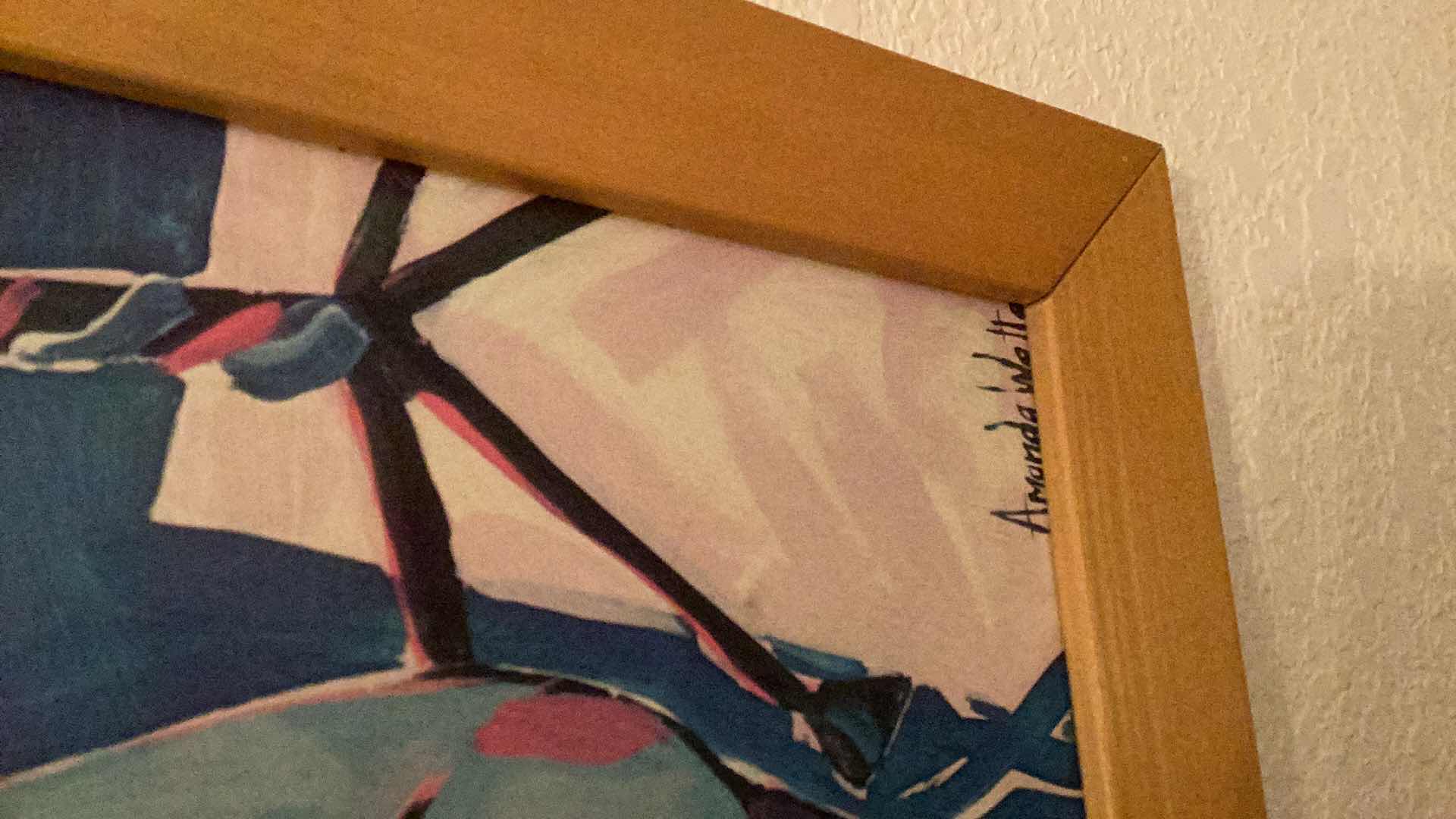 Photo 1 of AMANDA WATTERS ORIGINAL OIL PAINTING 34” X H 26”