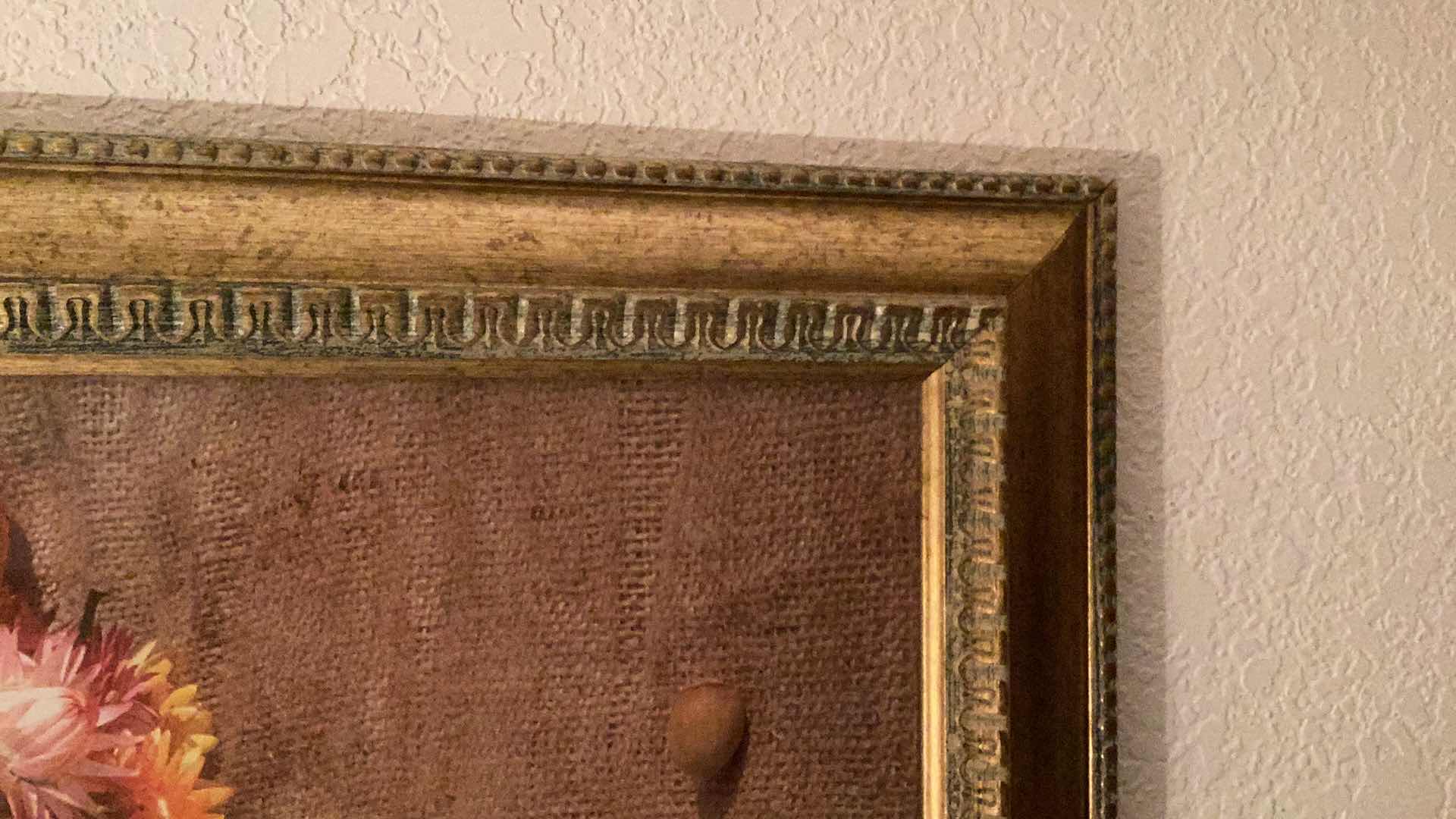 Photo 3 of THANKSGIVING FRUIT AND VEGETABLE PRINT 40” X H 28”