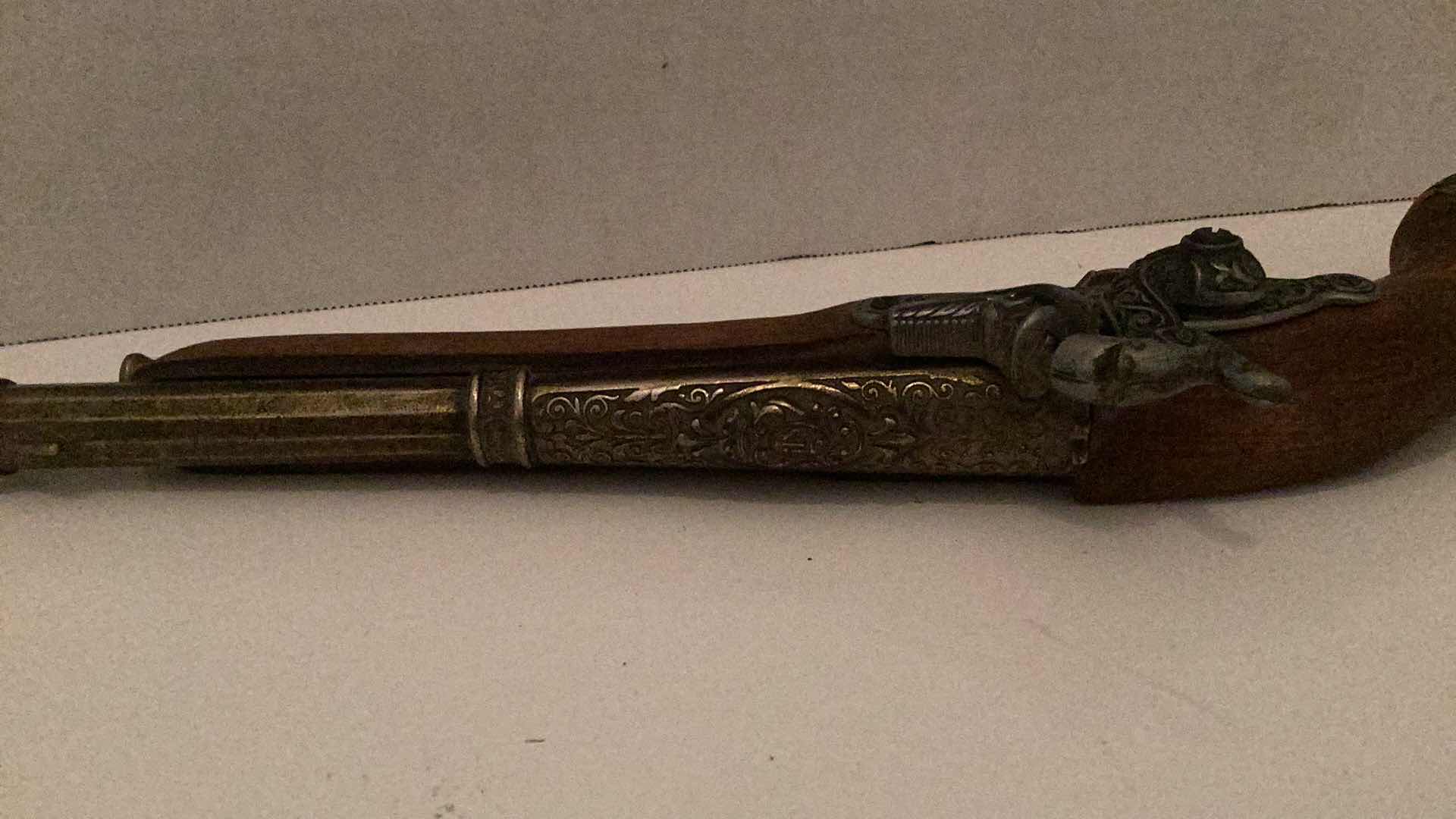 Photo 4 of REPLICA FLINTLOCK PISTOL ACTION WORKS 14”