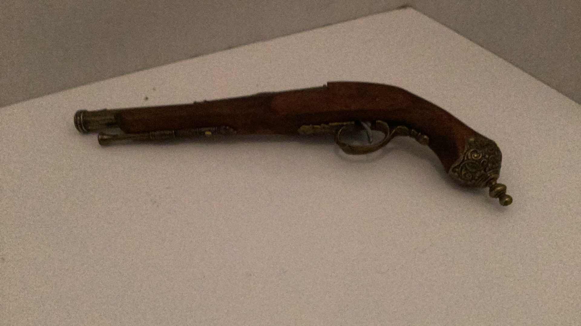 Photo 1 of REPLICA FLINTLOCK PISTOL ACTION WORKS 14”