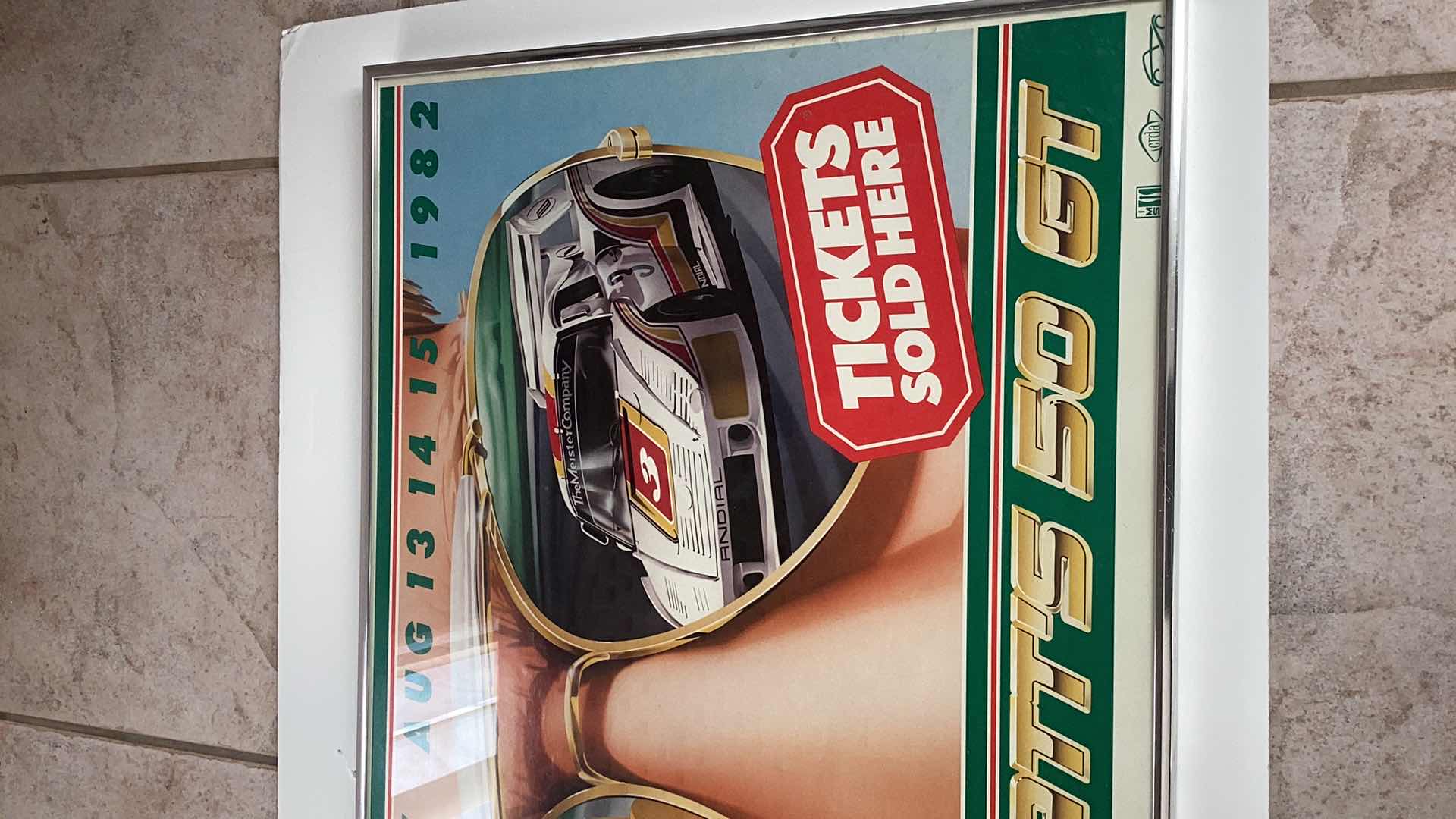 Photo 1 of VINTAGE MOSPORT PARK 1982 LABATTS 50 GT PRINT 27” X H 16”