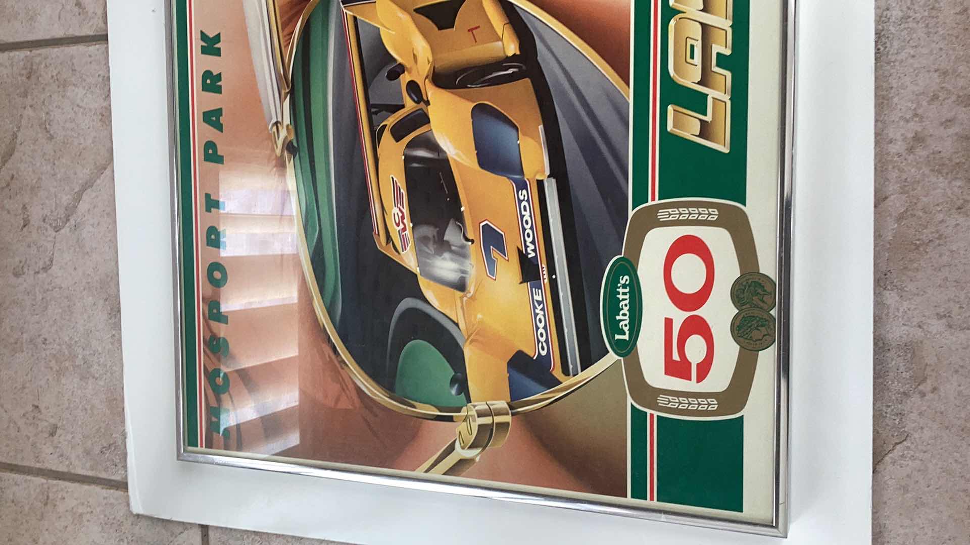 Photo 2 of VINTAGE MOSPORT PARK 1982 LABATTS 50 GT PRINT 27” X H 16”