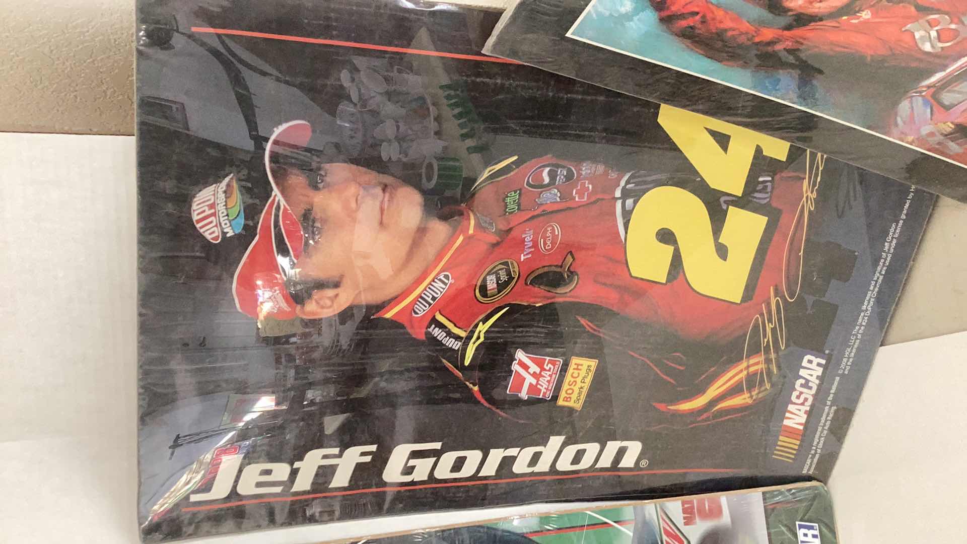 Photo 1 of NASCAR JEFF GORDON AND DALE EARNHARDT JR. PRINTS AND POSTER 20” X H 30”