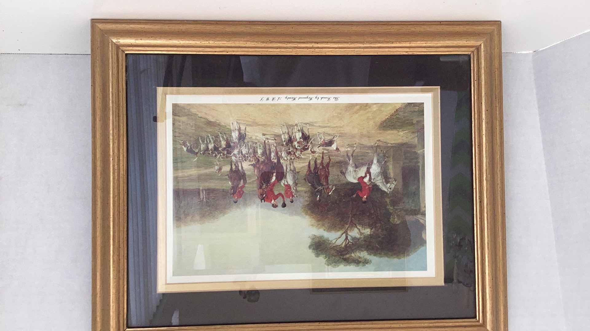 Photo 1 of VINTAGE “THE FINISH” BY HEYWOOD HARDY 16” X H 13”