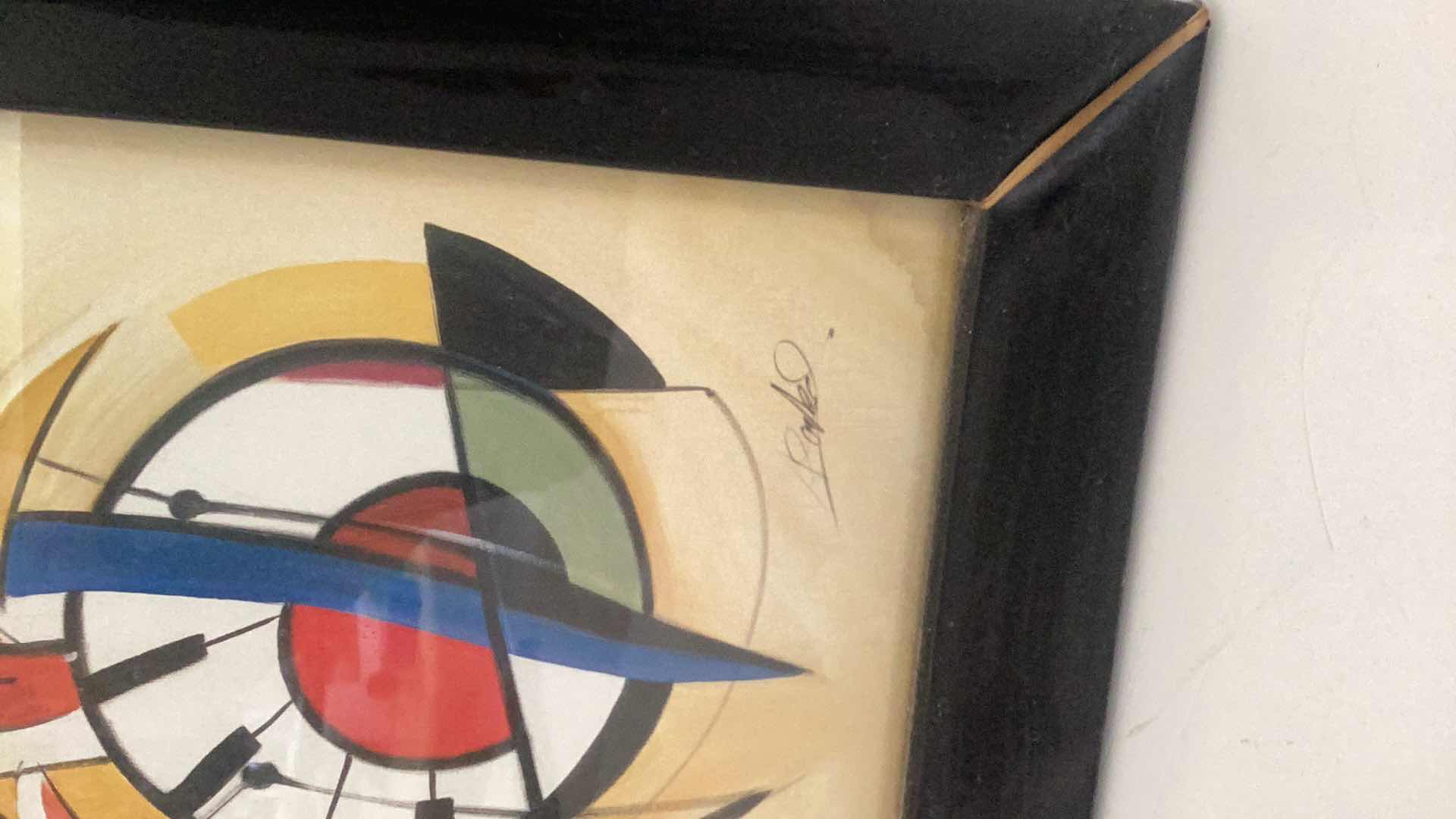 Photo 1 of VINTAGE GORKY “WILD PARTY” ABSTRACT EXPRESSIONIST LITHOGRAPH 15” X H 19”