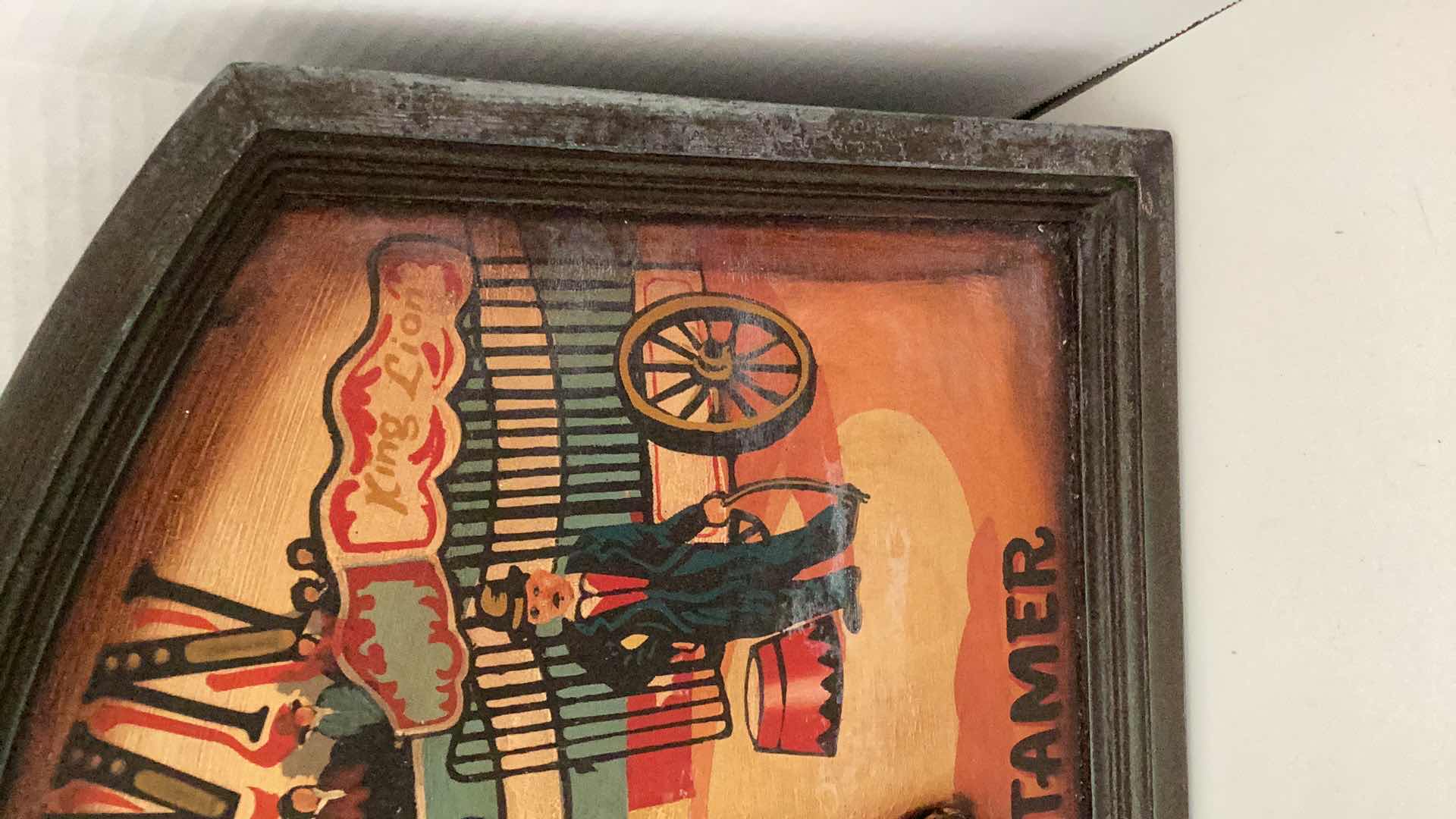 Photo 1 of VINTAGE 3D “NERO THE CLOWN” ARTWORK 24” X H 16”