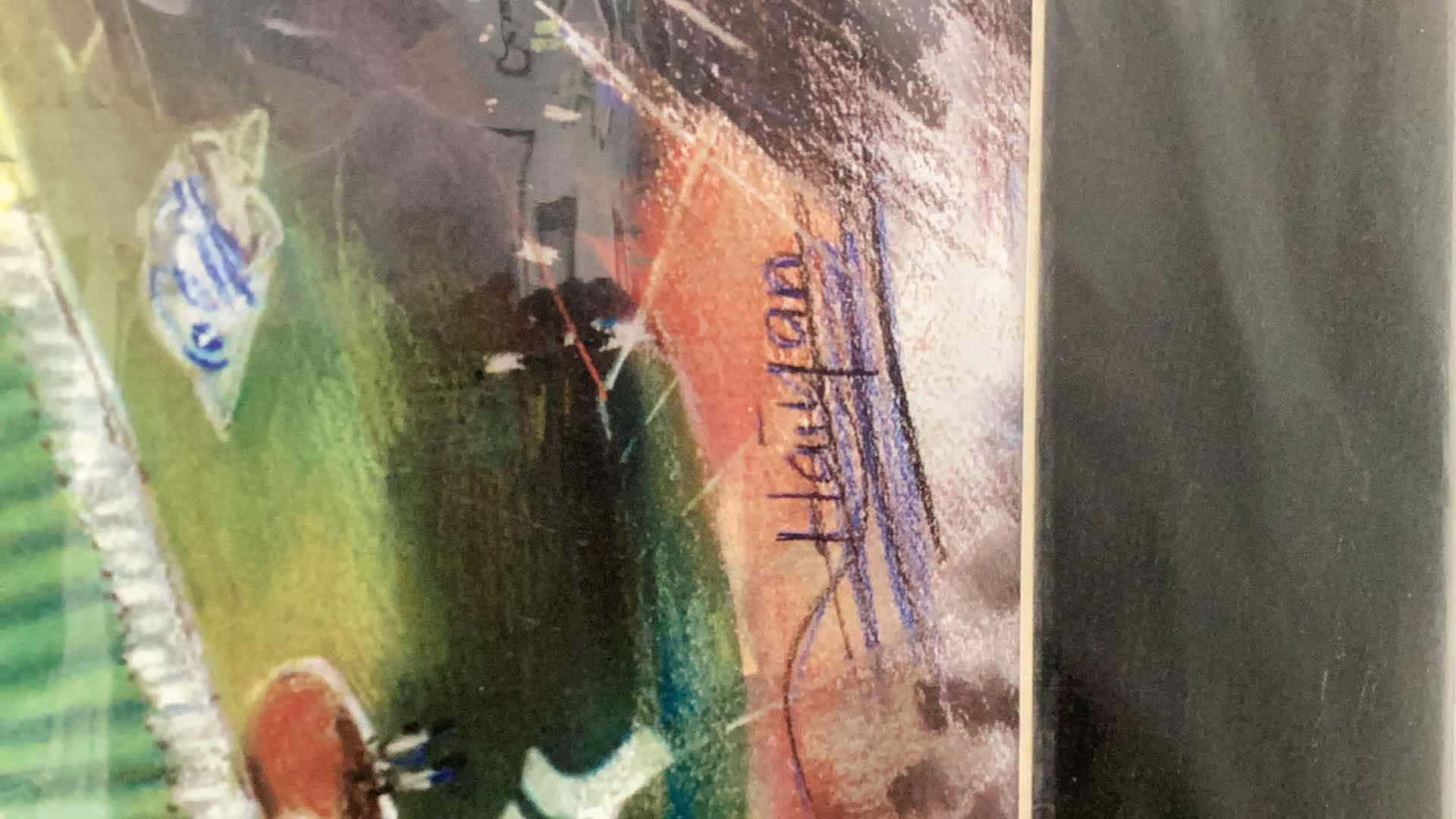 Photo 1 of YANKEE STADIUM PRINT BY HAIYAN 20” X H 16”