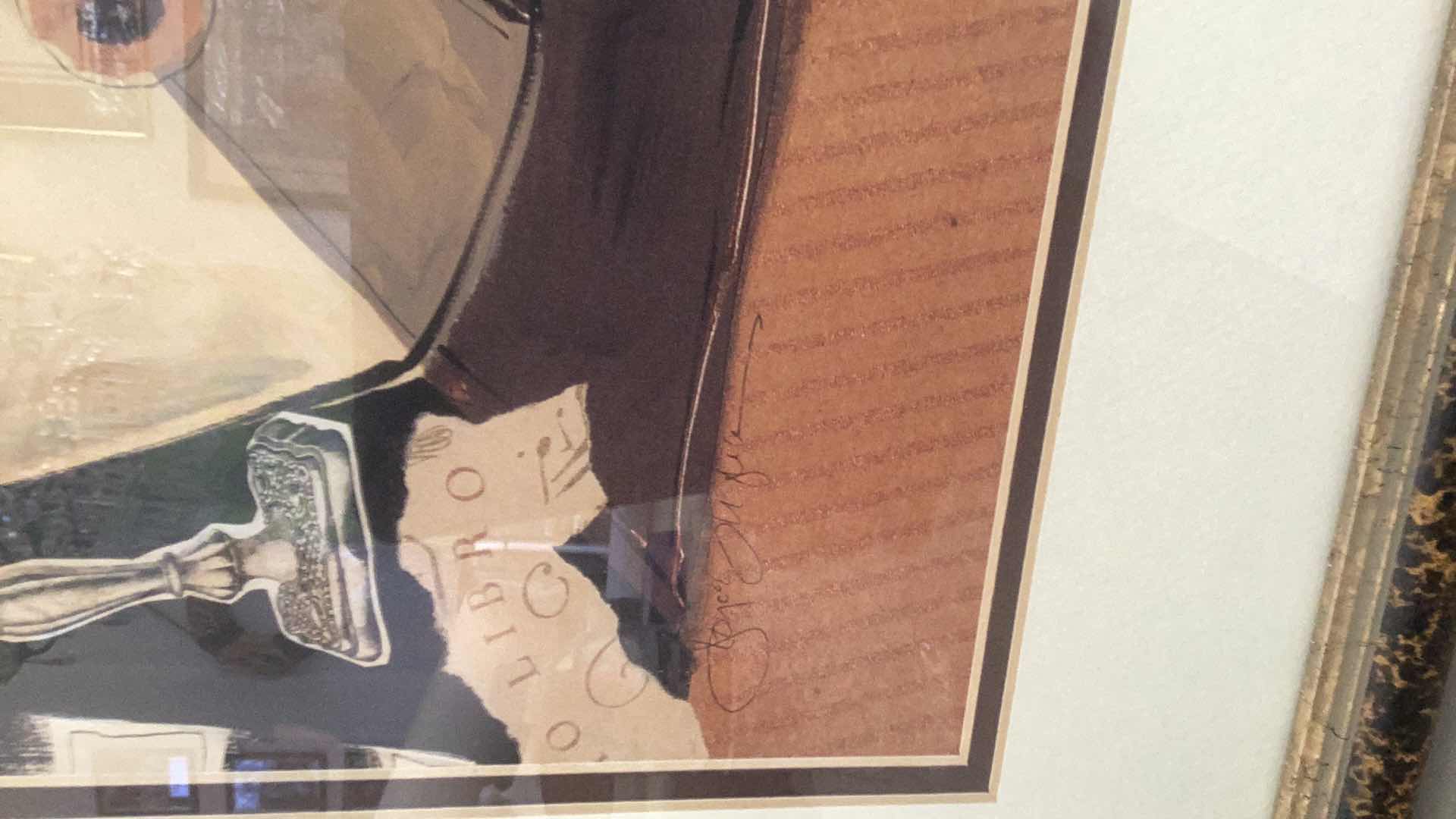 Photo 1 of TWO ABSTRACT PAINTINGS 22” X H 27”