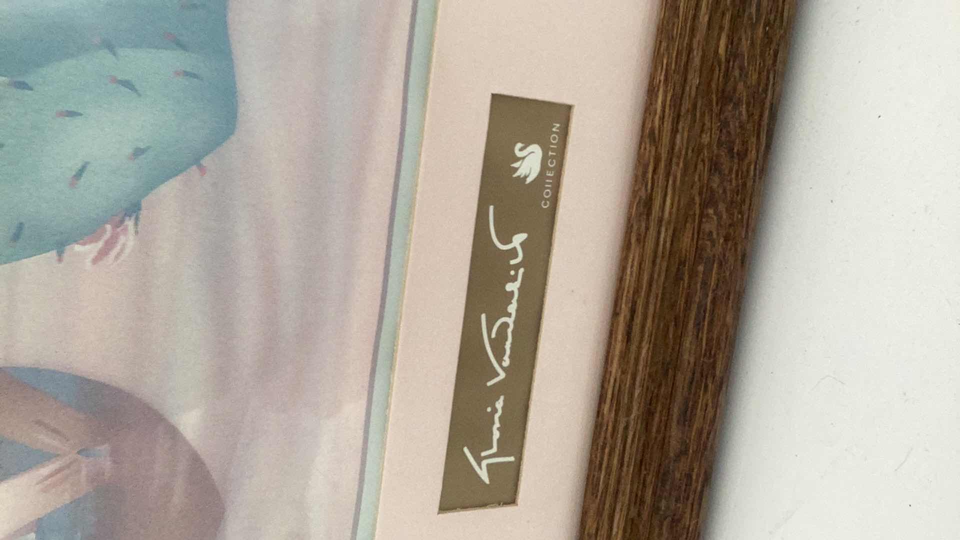 Photo 2 of GLORIA VANDERBILT COLLECTION AMERICAN INDIAN PRINT 22” X H 19”