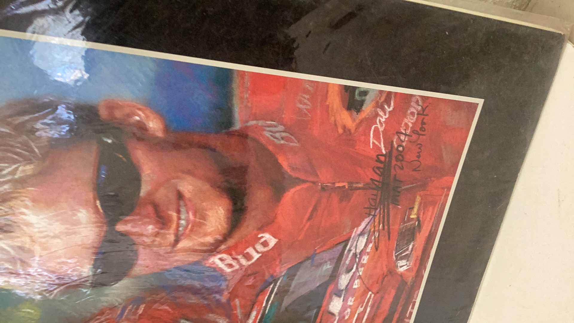 Photo 1 of THREE NASCAR STARS  HAIYAN PRINTS 16” X H 20”