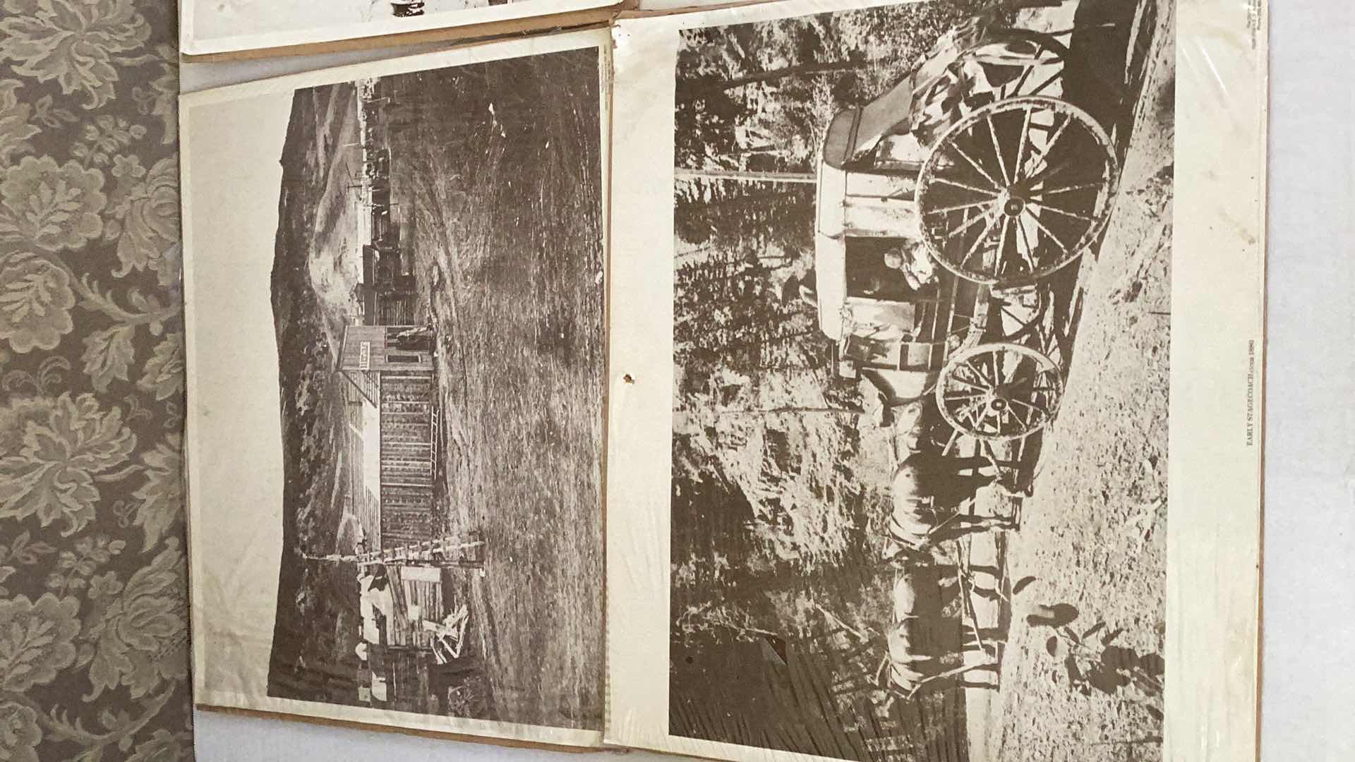 Photo 1 of FOUR VINTAGE PRINTS 21” X H 17”