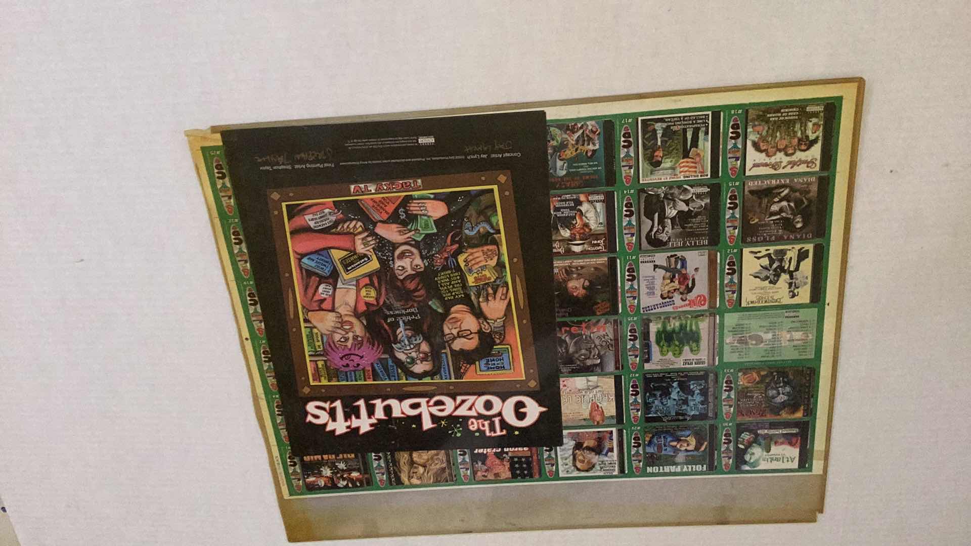 Photo 1 of TACKY T.V. AUTOGRAPHED PRINT 22” X H 18”