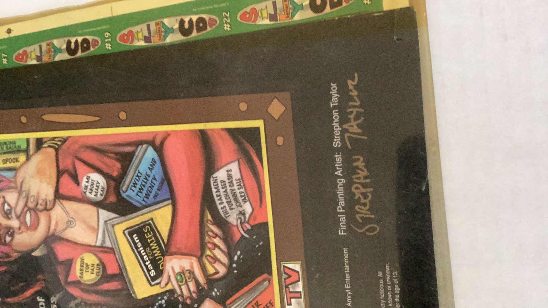 Photo 1 of TACKY T.V. AUTOGRAPHED PRINT 22” X H 18”