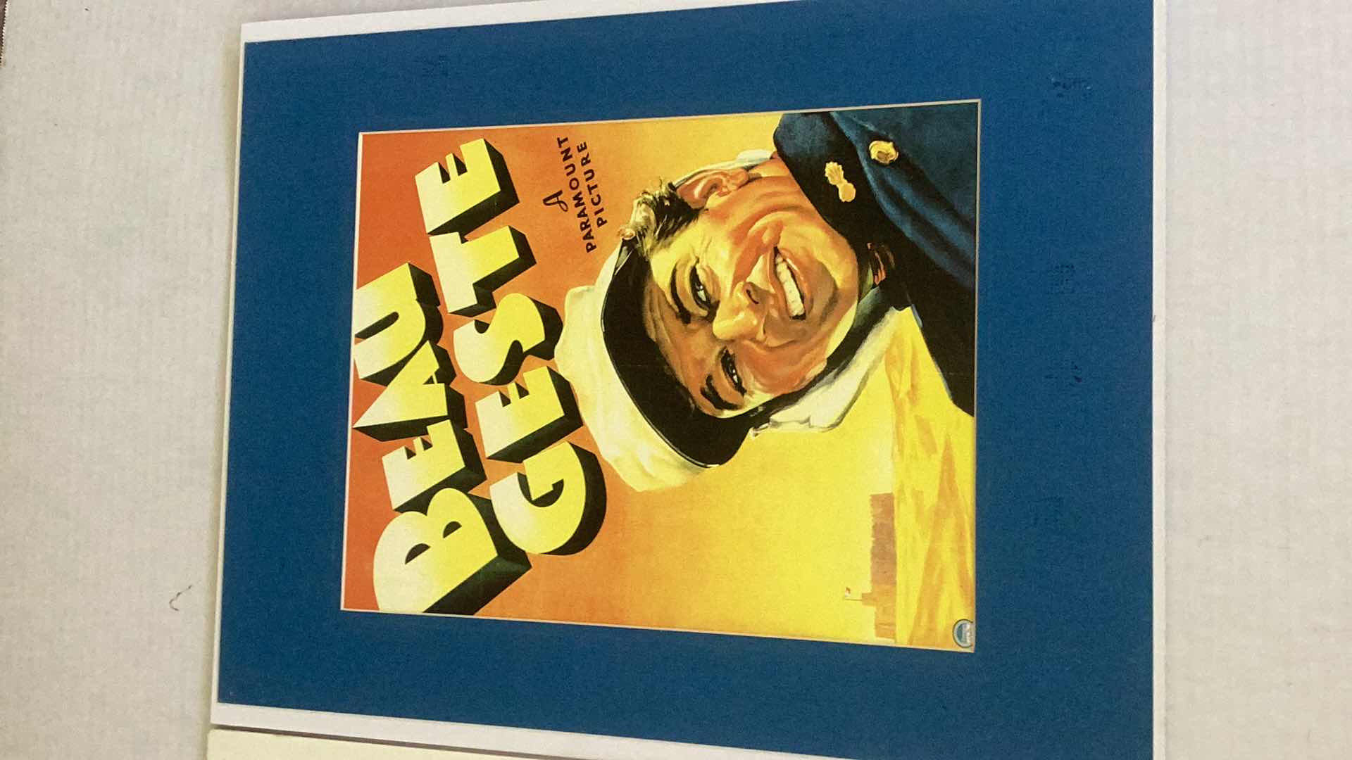 Photo 1 of TWO VINTAGE MOVIE POSTERS 16” X H 20”