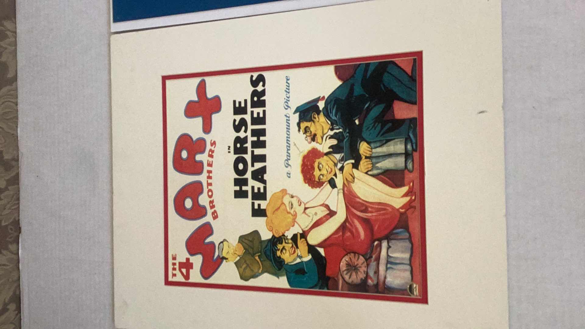 Photo 1 of TWO VINTAGE MOVIE POSTERS 16” X H 20”