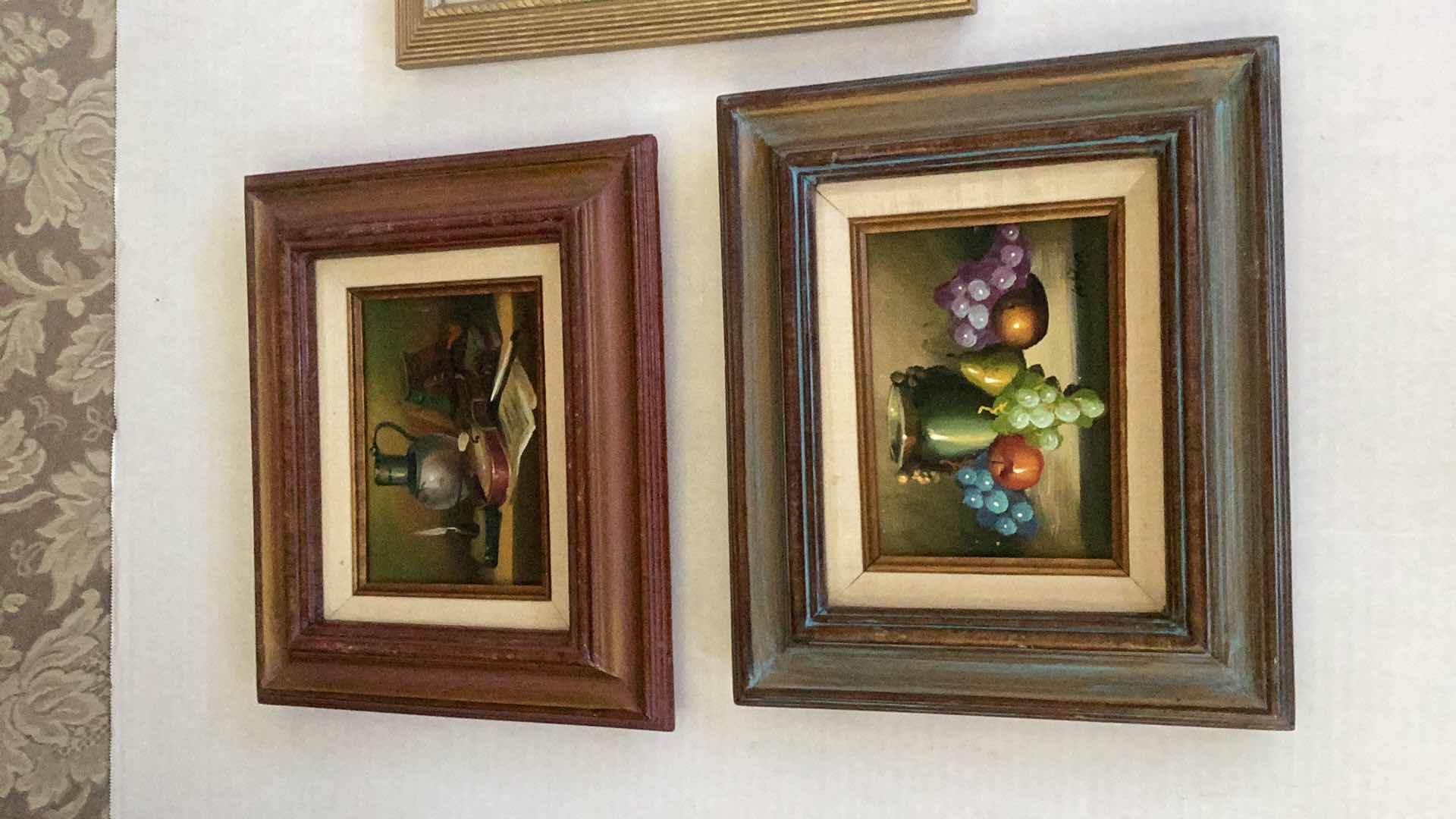 Photo 1 of THREE SMALL PAINTINGS 12” X H 10”