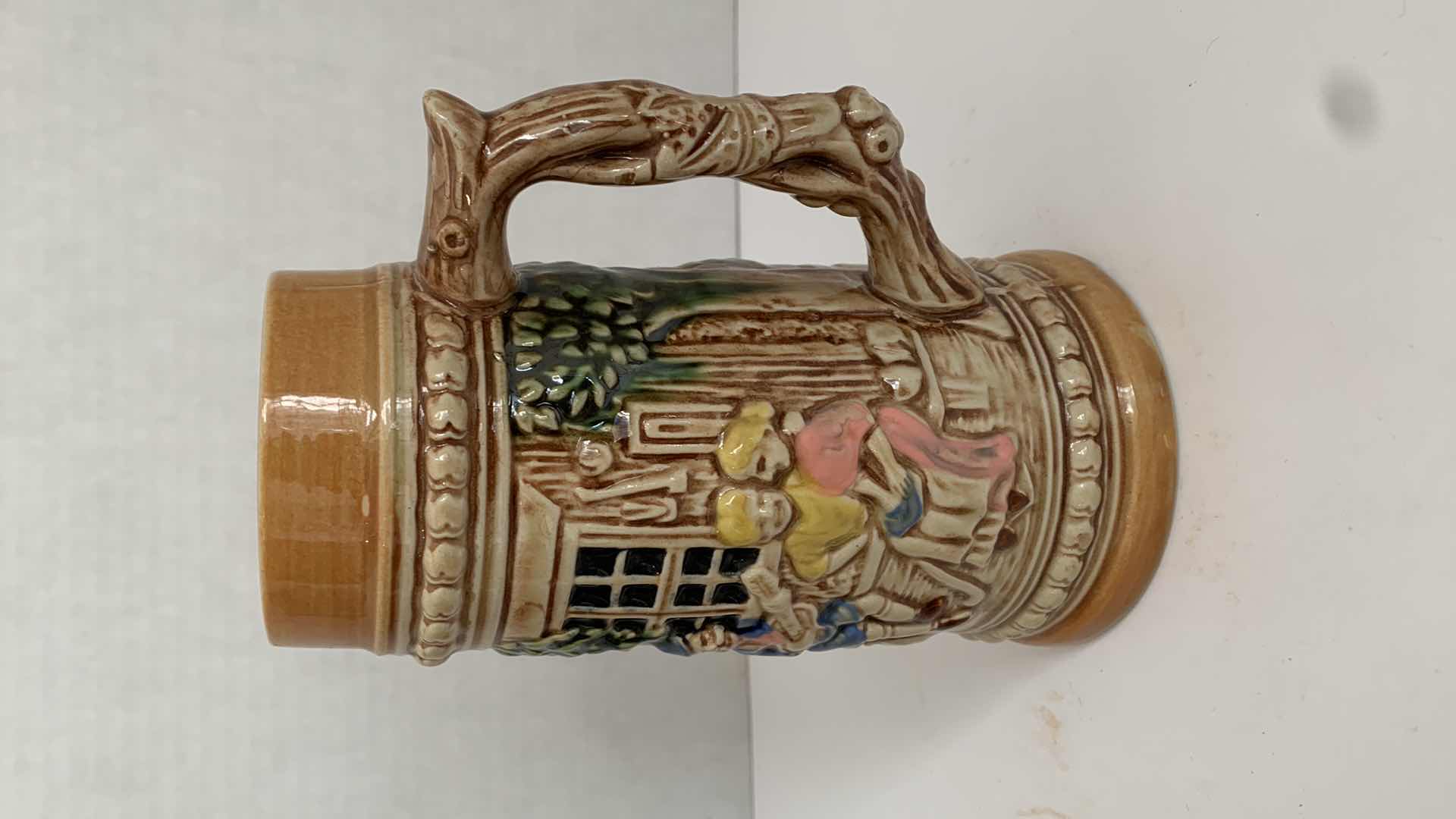 View 7 of SET OF 2 GERMAN BEER STEIN'S ONE MADE IN GERMANY 4” X 4” H 10”