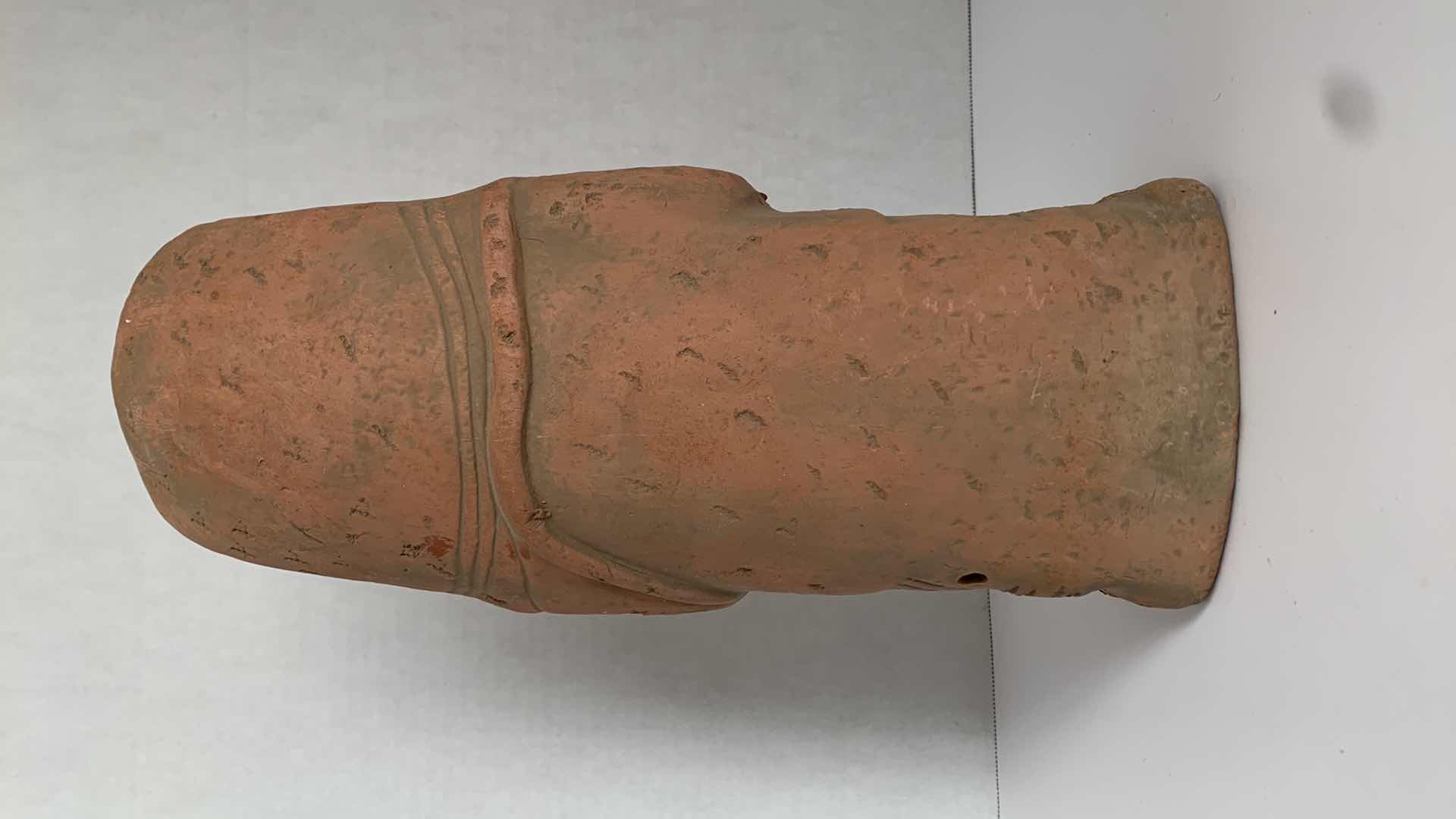 Photo 1 of REPLICA MESOAMERICAN CLAY STATUE 5” X 4” H 13”