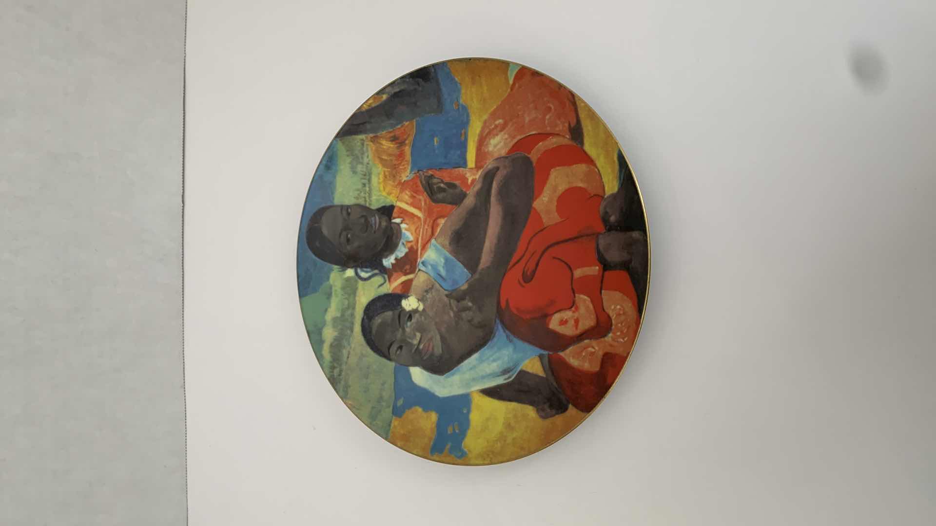 Photo 1 of PAUL GAUGUIN “NAFEA FAA IPOIPO” PLATE 9” WIDE