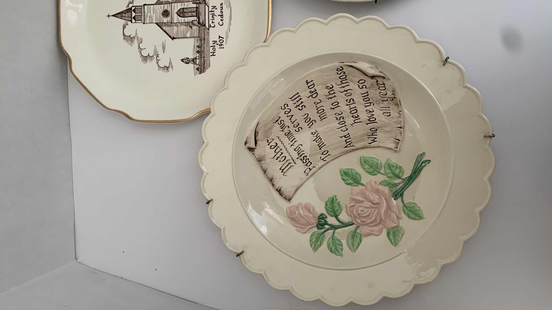 Photo 1 of SET OF 3 HOME DECOR PLATES LARGEST 11” WIDE