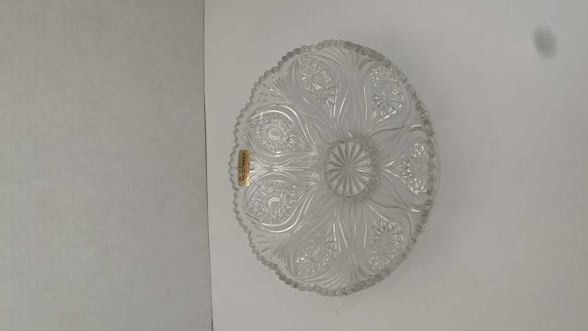 Photo 1 of NACHTMANN BLEIKRISTALL 24% CRYSTAL BOWL 10” X 10” H 3”