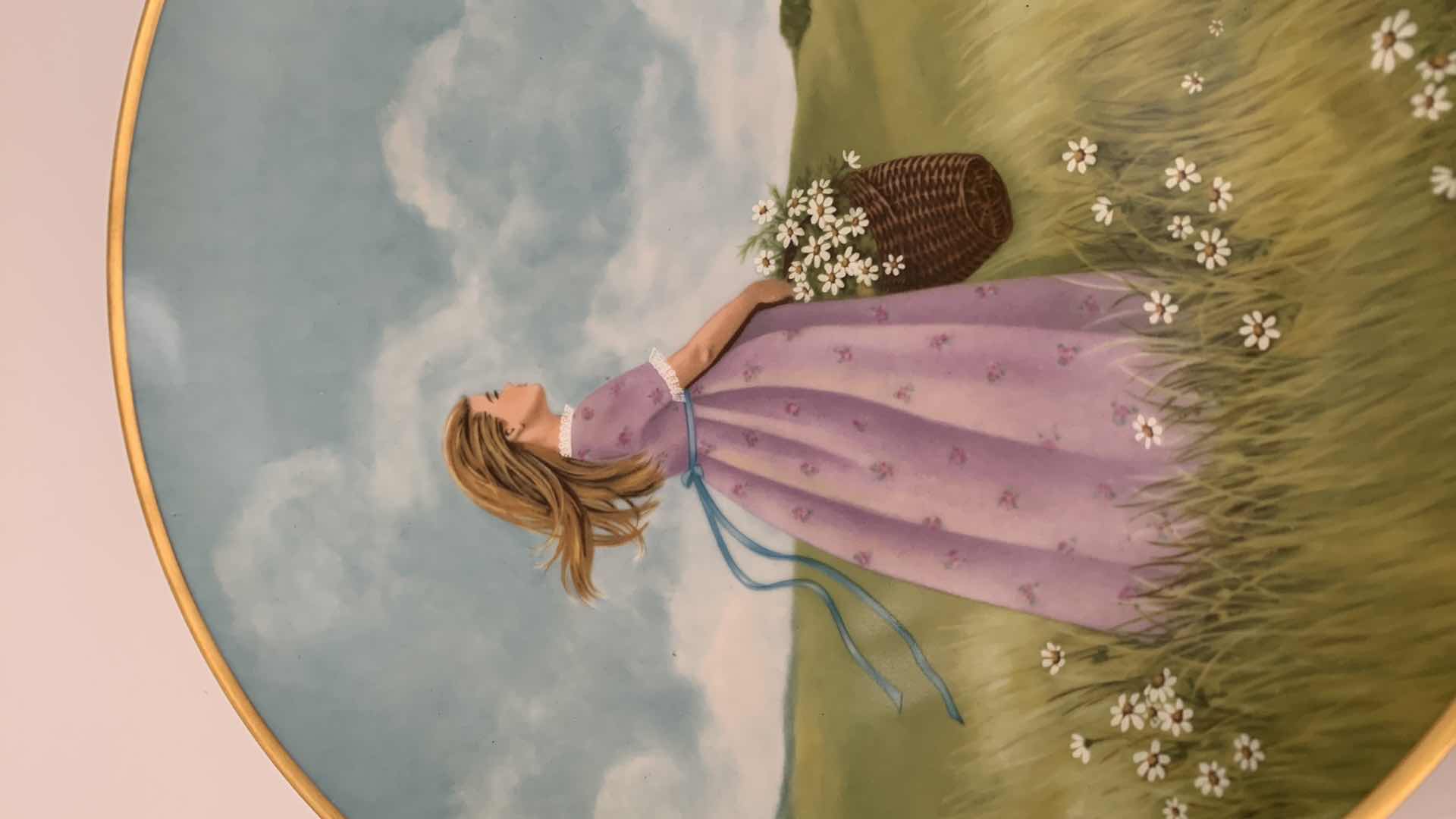 Photo 1 of LORRAINE TRESTER “A TIME FOR DREAMING” KAISER PLATE 10” WIDE