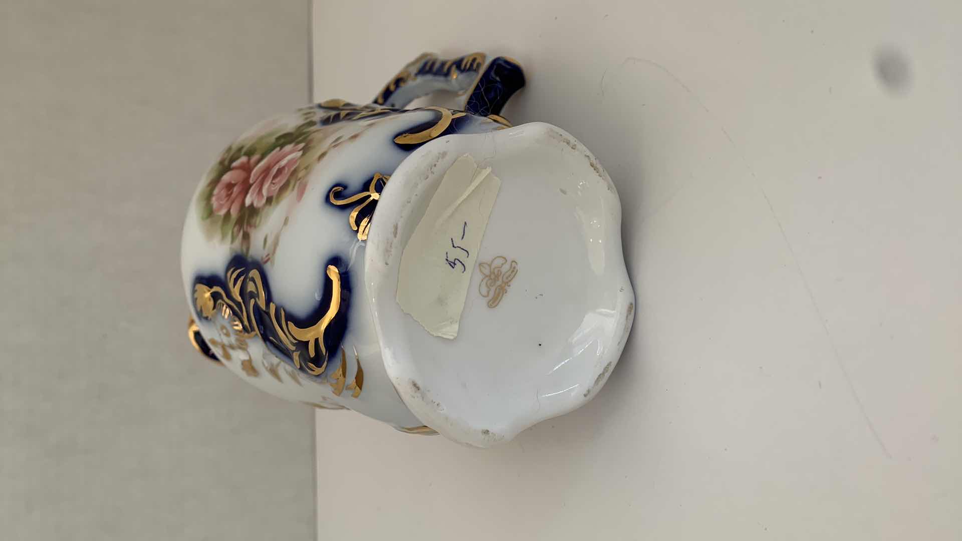 Photo 5 of LIMOGES CHINA VASE 5” X 5” H 7”