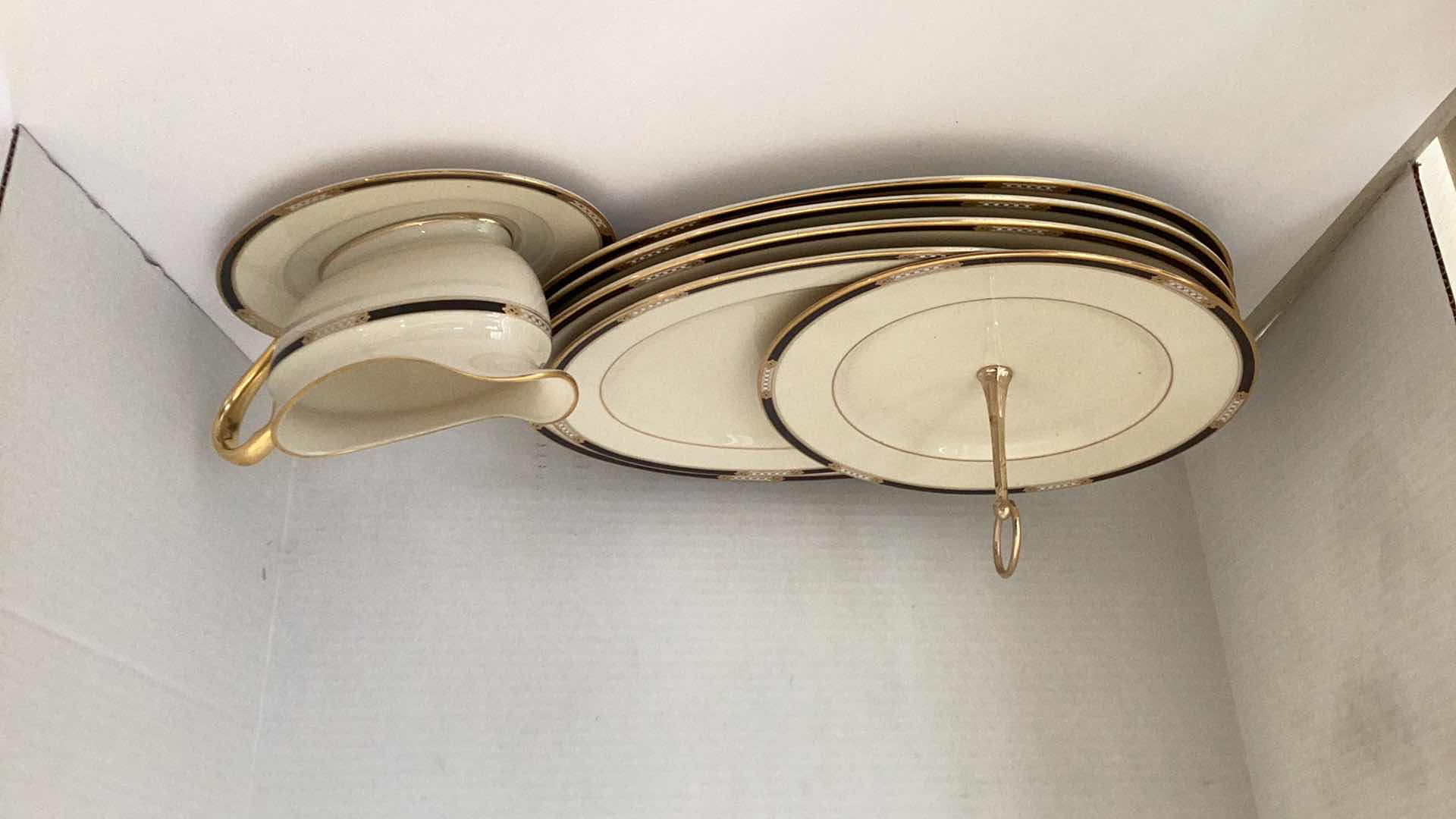 Photo 1 of LENOX PRESIDENTIAL COLLECTION “HANCOCK” 7 PIECE SERVING SET