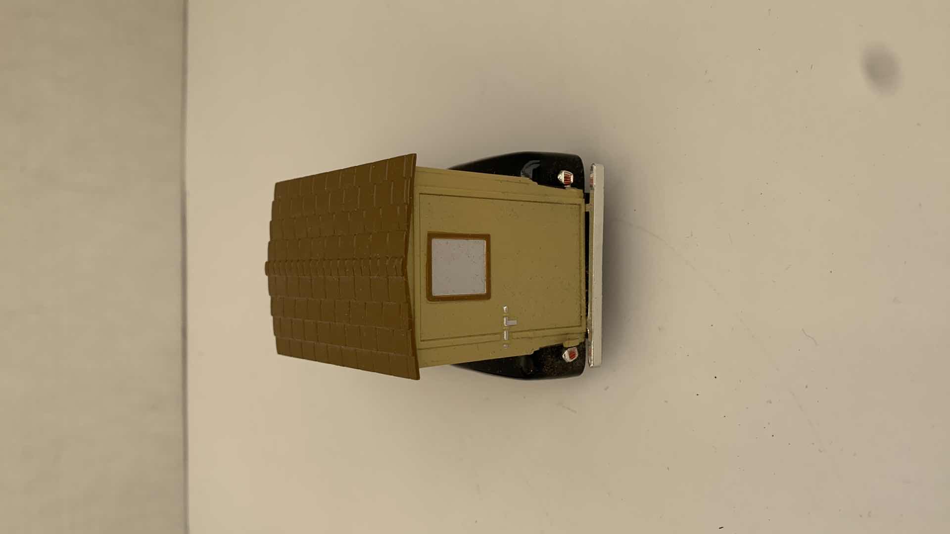 Photo 1 of SET OF 4 DIE CAST METAL FORD AND CHEVORLET TRUCKS 6” X 2” H 3”