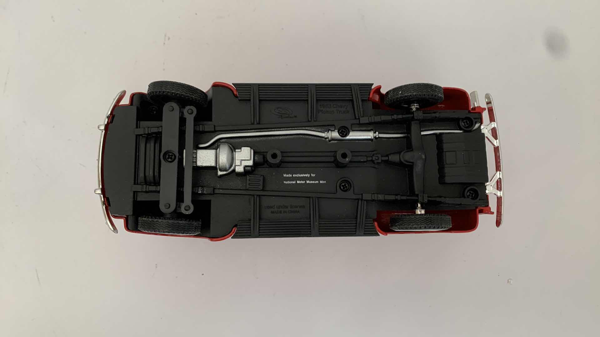 Photo 1 of SET OF 4 DIE CAST METAL FORD AND CHEVORLET TRUCKS 6” X 2” H 3”