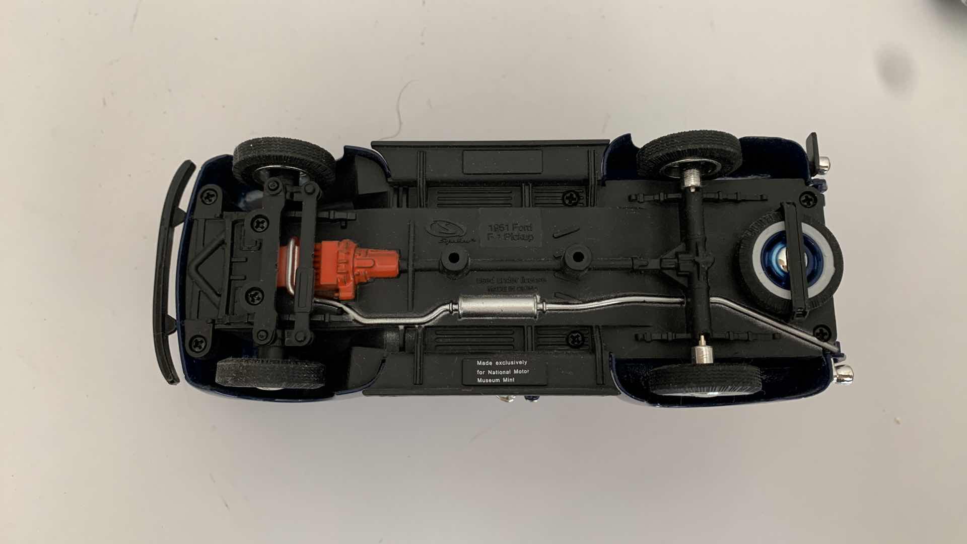 Photo 1 of SET OF 4 DIE CAST METAL FORD AND CHEVORLET TRUCKS 6” X 2” H 3”