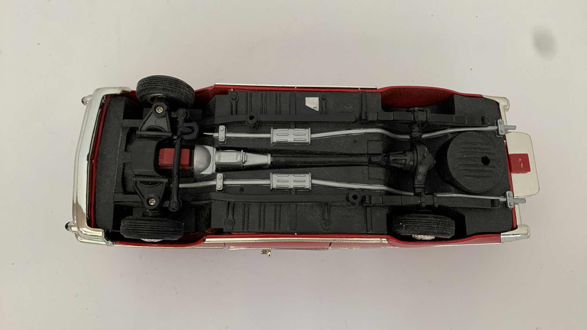 View 6 of SET OF 3 DIE CAST METAL 1950S CHEVROLET, LARGEST 9” X 3” H 2.5”