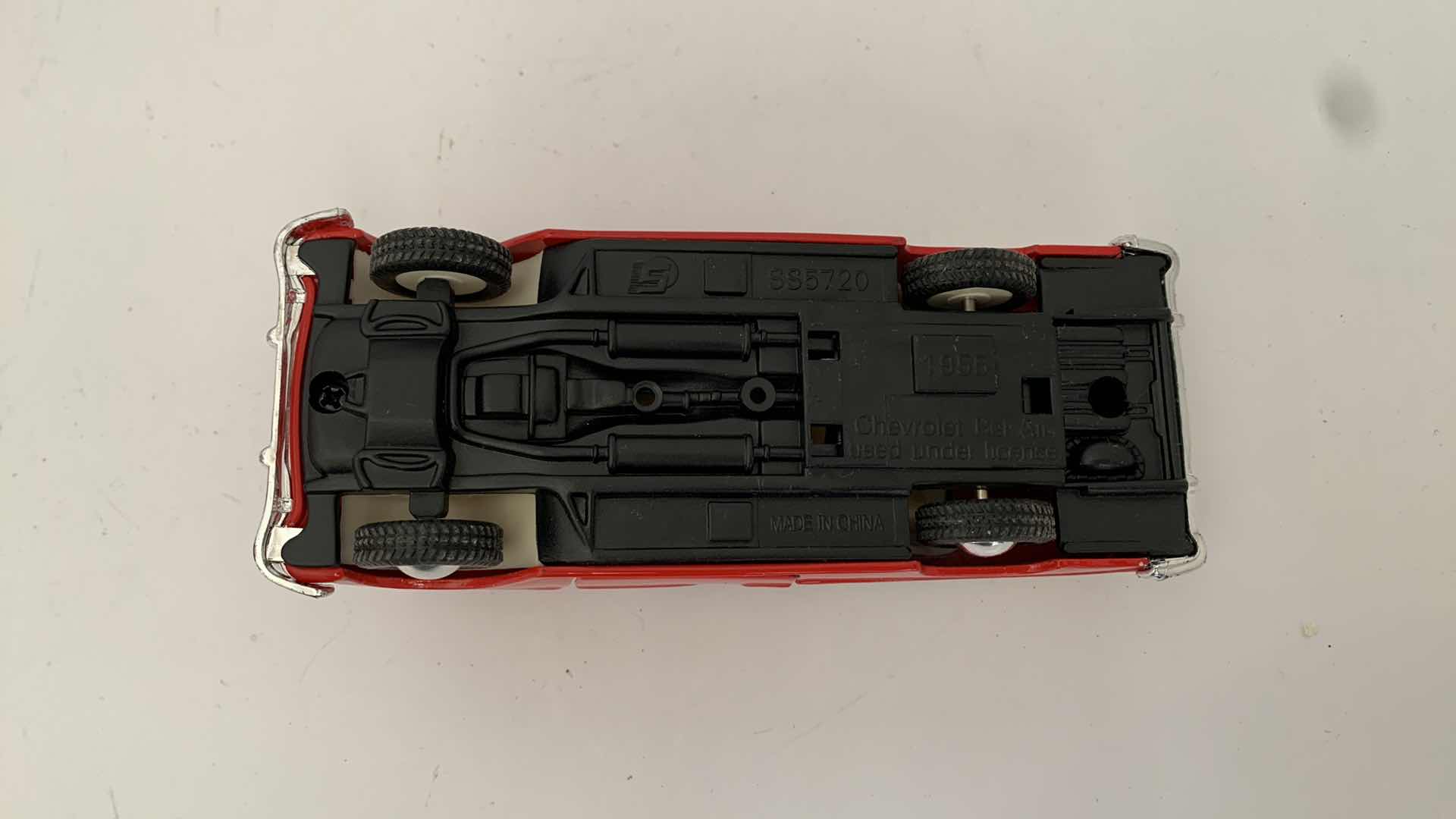 View 8 of SET OF 3 DIE CAST METAL 1950S CHEVROLET, LARGEST 9” X 3” H 2.5”