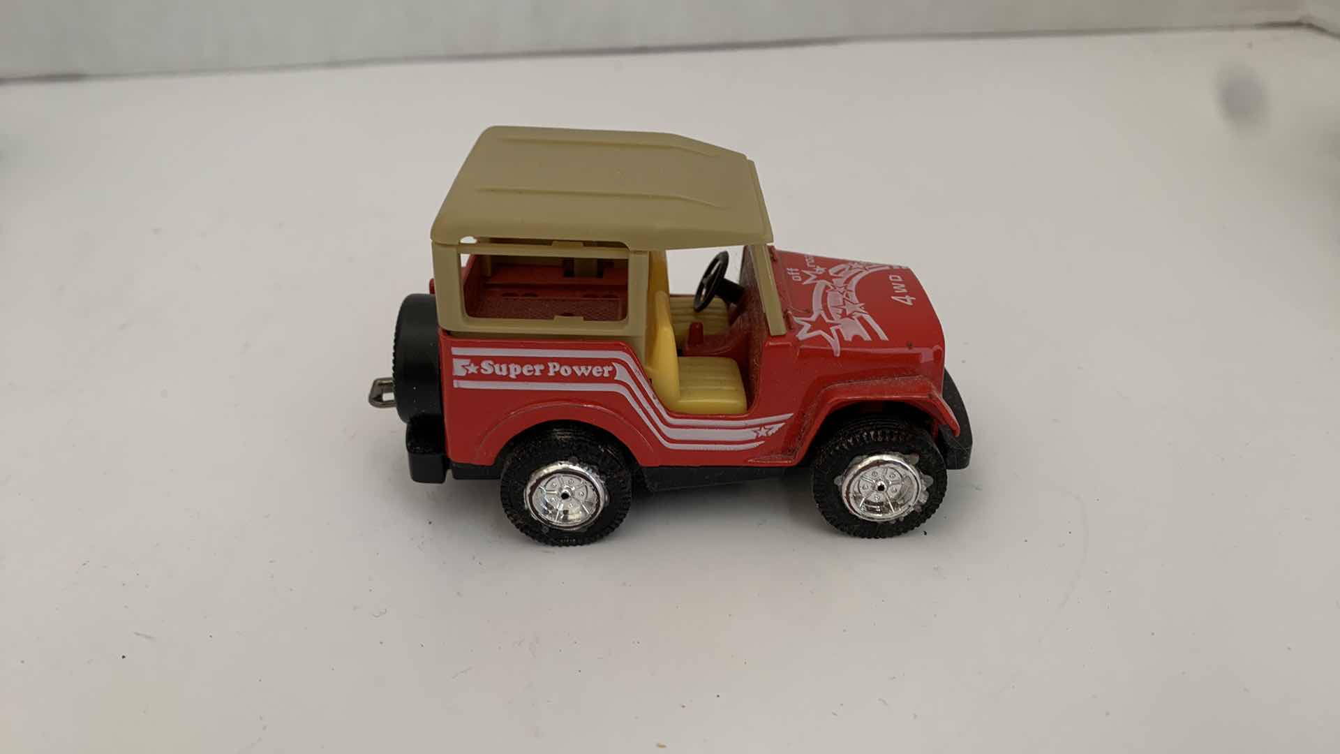 Photo 1 of SET OF 4 DIE CAST METAL TRUCKS, LARGEST 6” X 2” H 3”