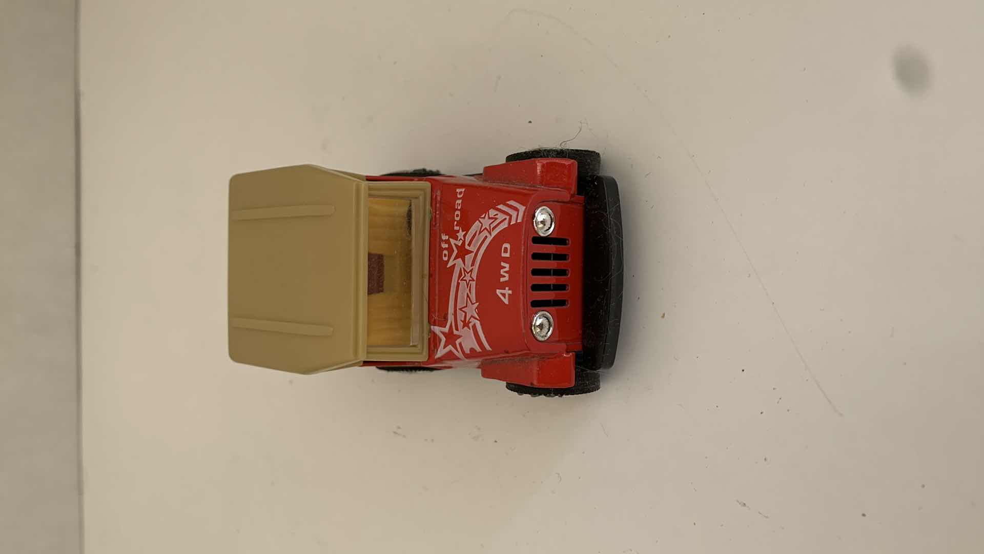 Photo 1 of SET OF 4 DIE CAST METAL TRUCKS, LARGEST 6” X 2” H 3”