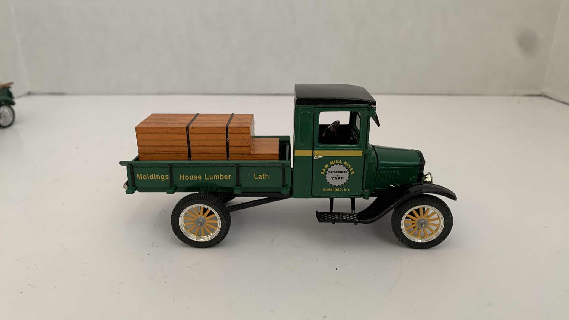 Photo 1 of SET OF 4 DIE CAST METAL TRUCKS, LARGEST 6” X 2” H 3”
