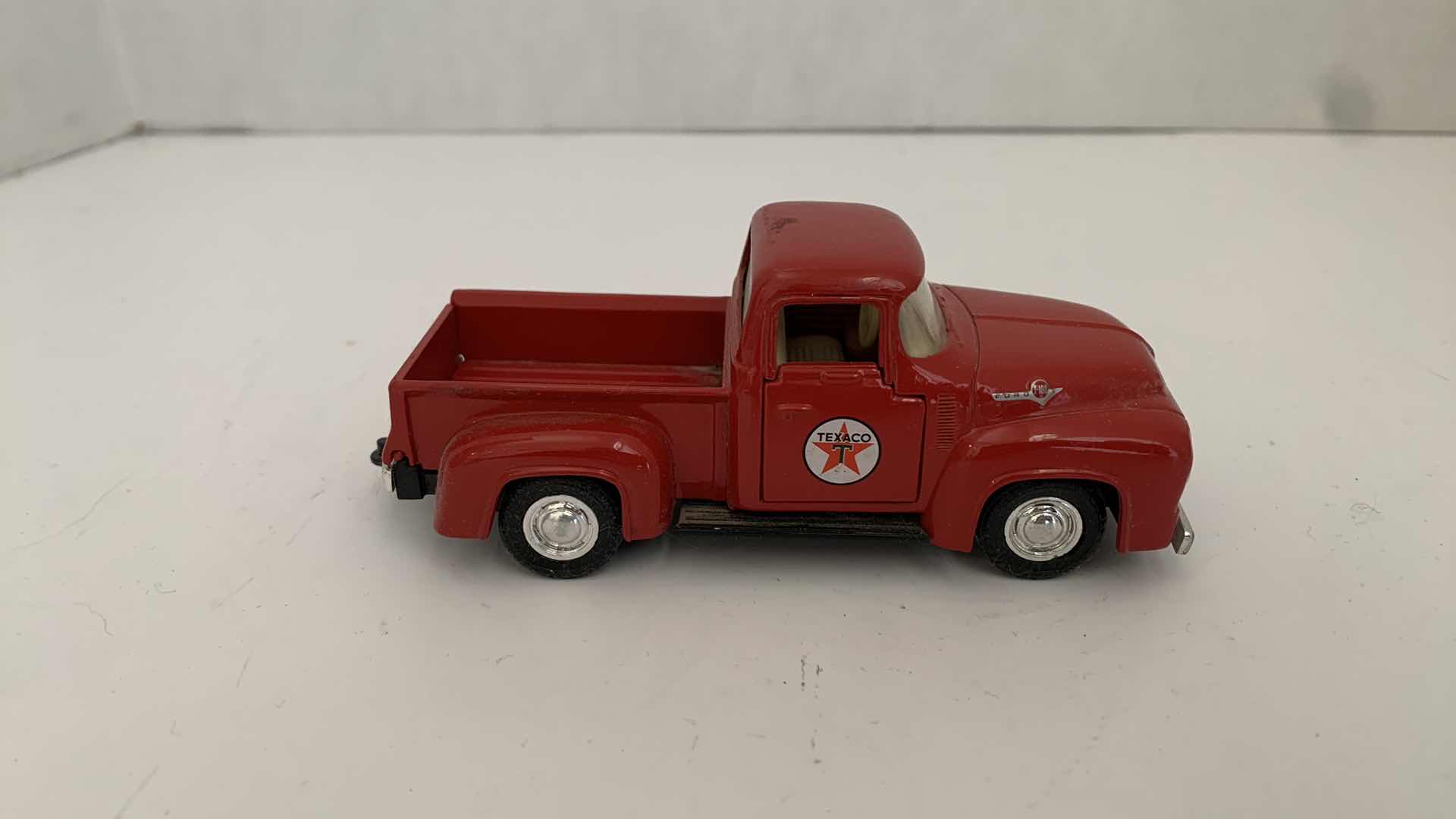 Photo 1 of SET OF 4 DIE CAST METAL TRUCKS, LARGEST 6” X 2” H 3”