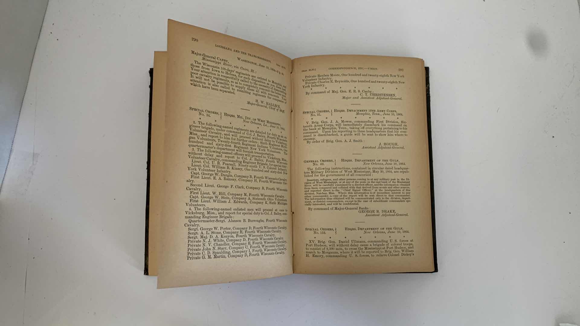 Photo 1 of ANTIQUE CIVIL WAR ERA 1894 “WAR OF REBELLION” VOL XXXIV