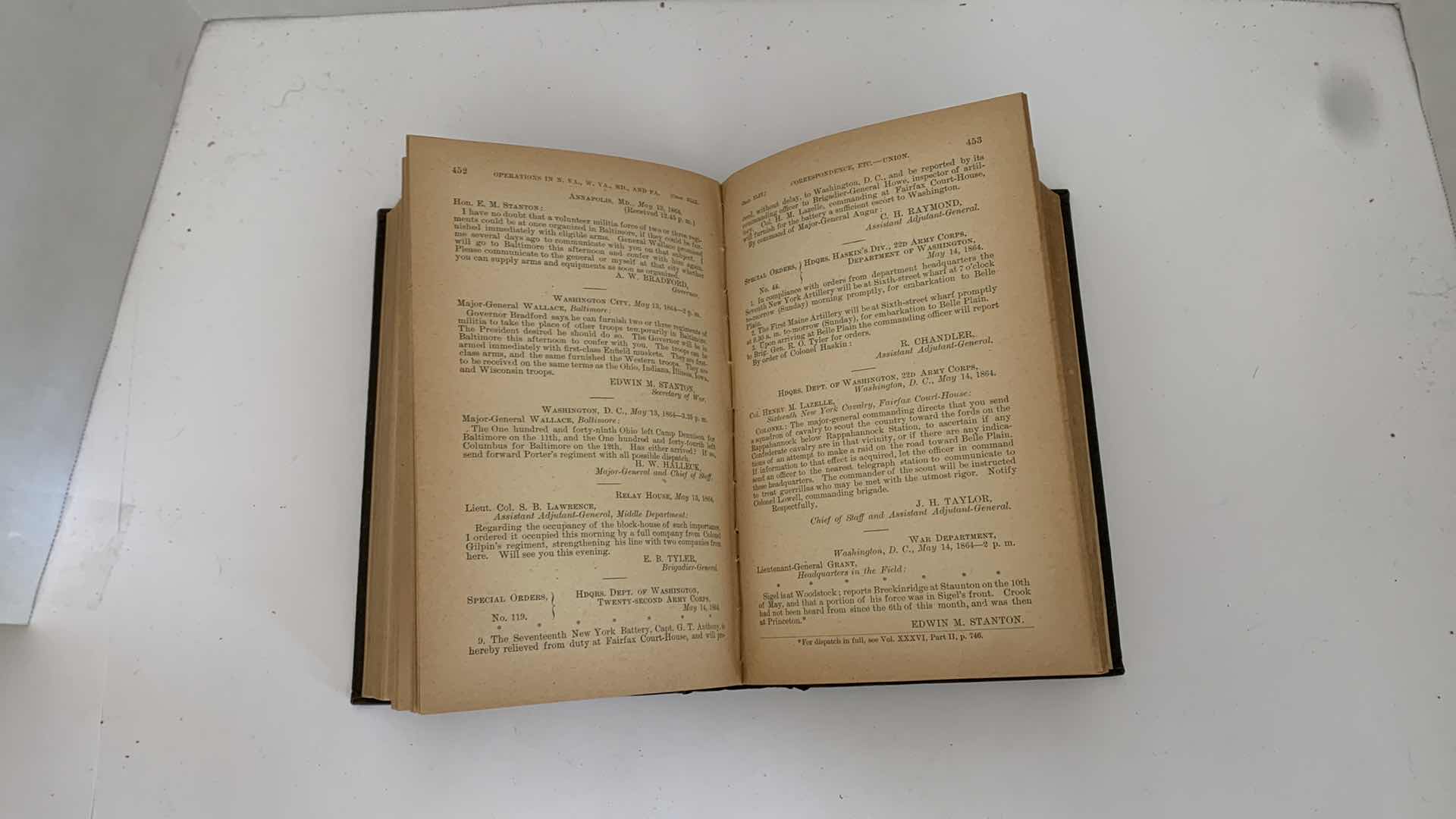 Photo 1 of ANTIQUE CIVIL WAR ERA 1894 “WAR OF THE REBELLION” VOL XXXVII