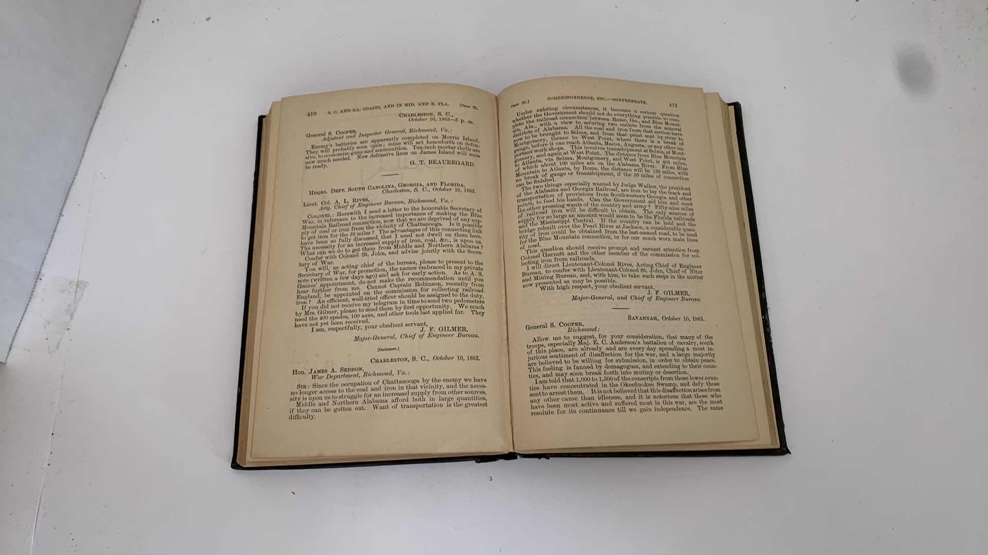 Photo 3 of ANTIQUE CIVIL WAR ERA 1894 “WAR OF THE REBELLION” VOL XXVIII