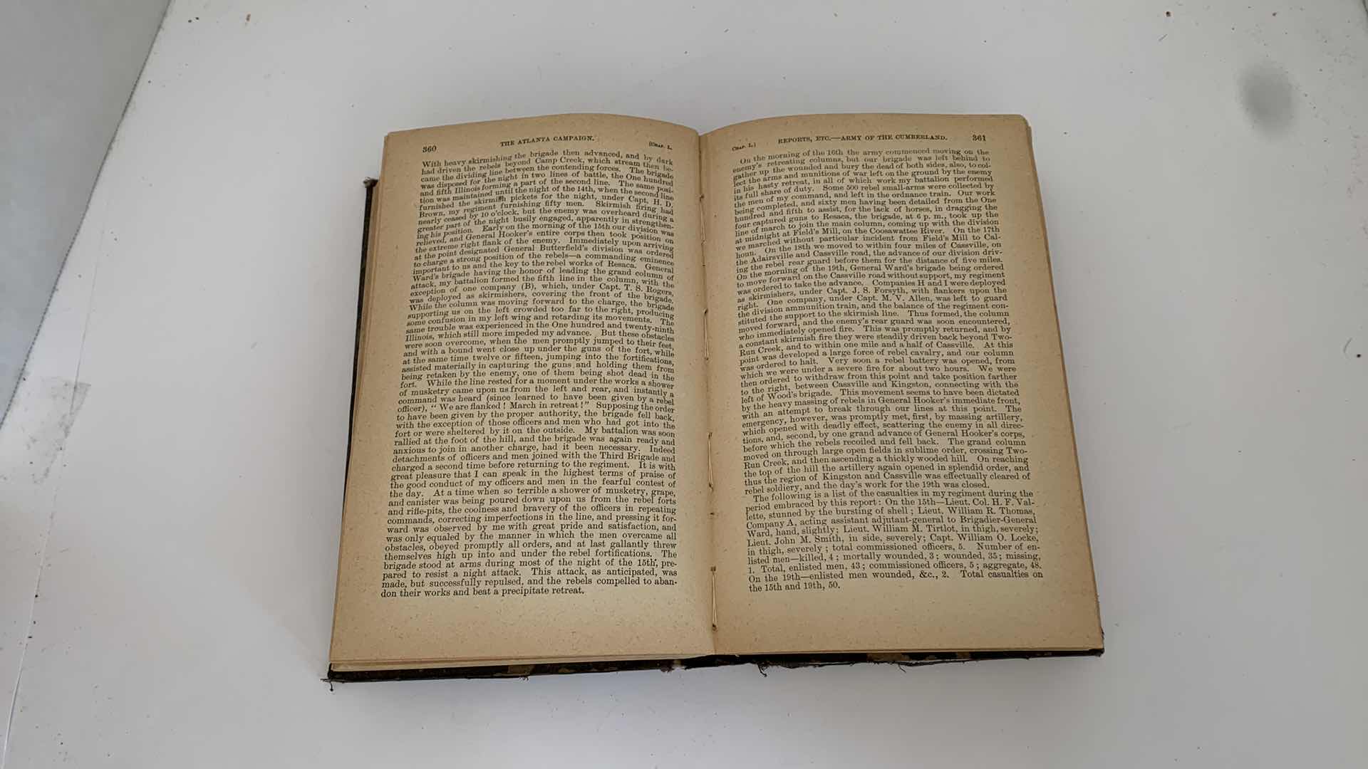 Photo 3 of ANTIQUE CIVIL WAR ERA 1894 “WAR OF THE REBELLION” VOL XXXVIII