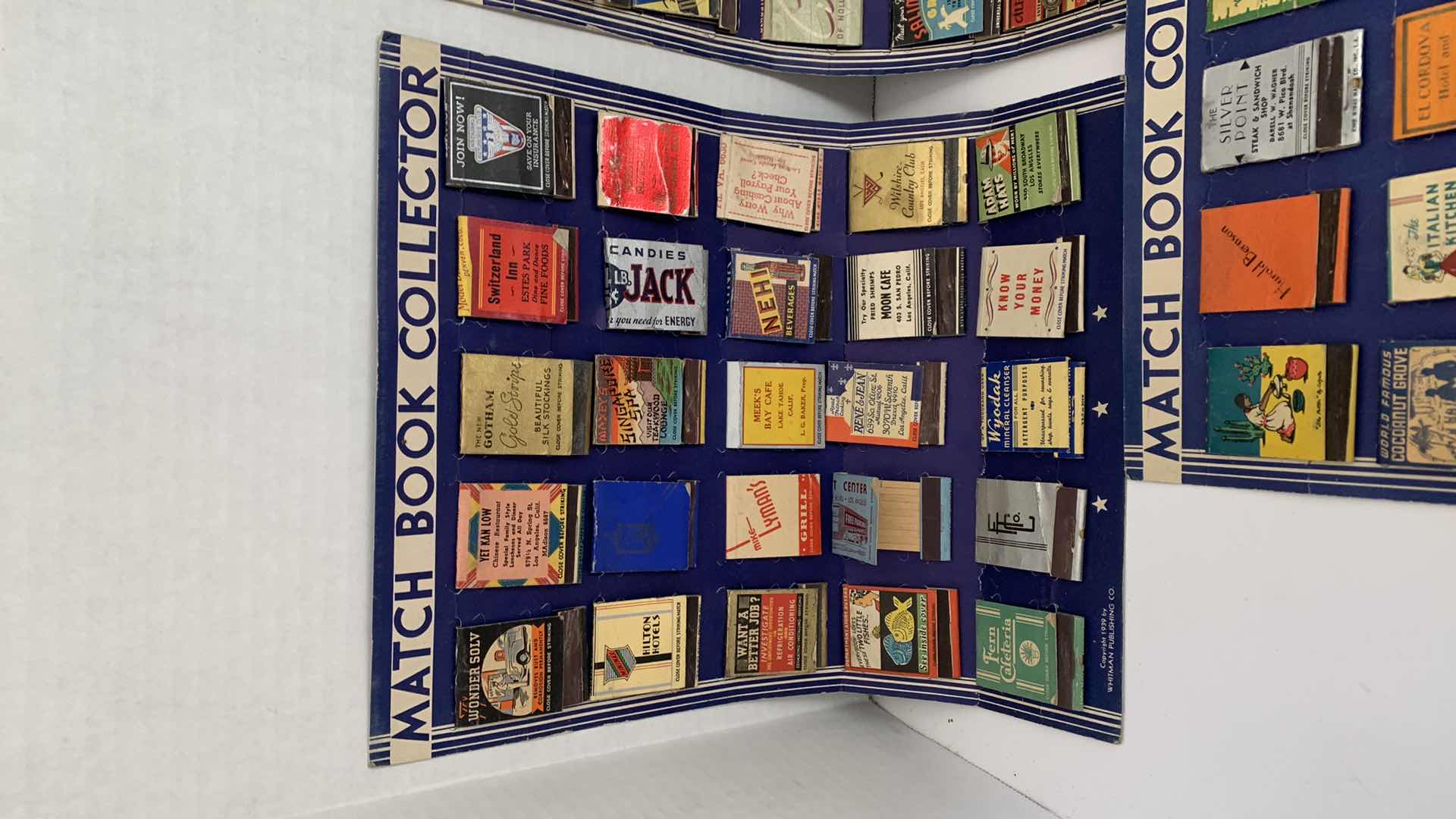 Photo 1 of SET OF 3 VINTAGE MATCH BOOK COLLECTIONS