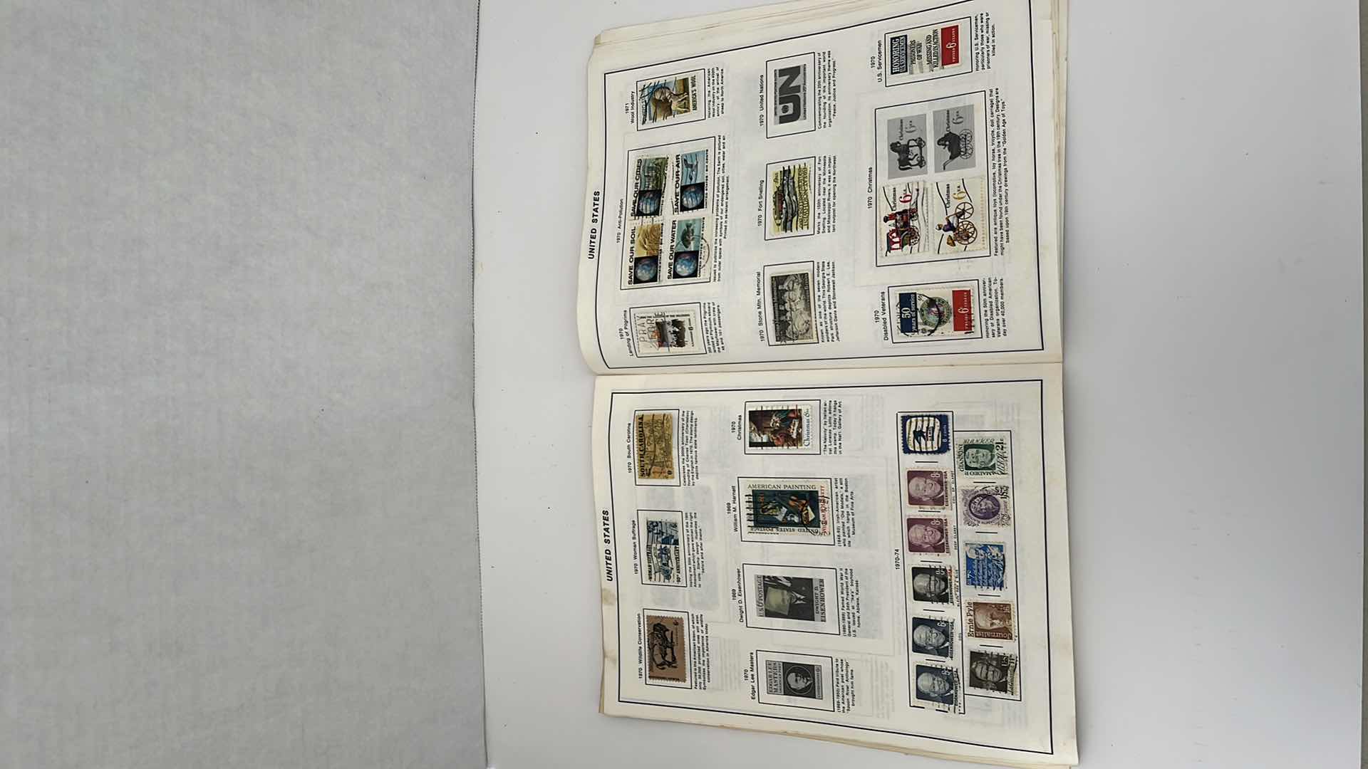 Photo 3 of UNITED STATES VINTAGE STAMP ALBUM