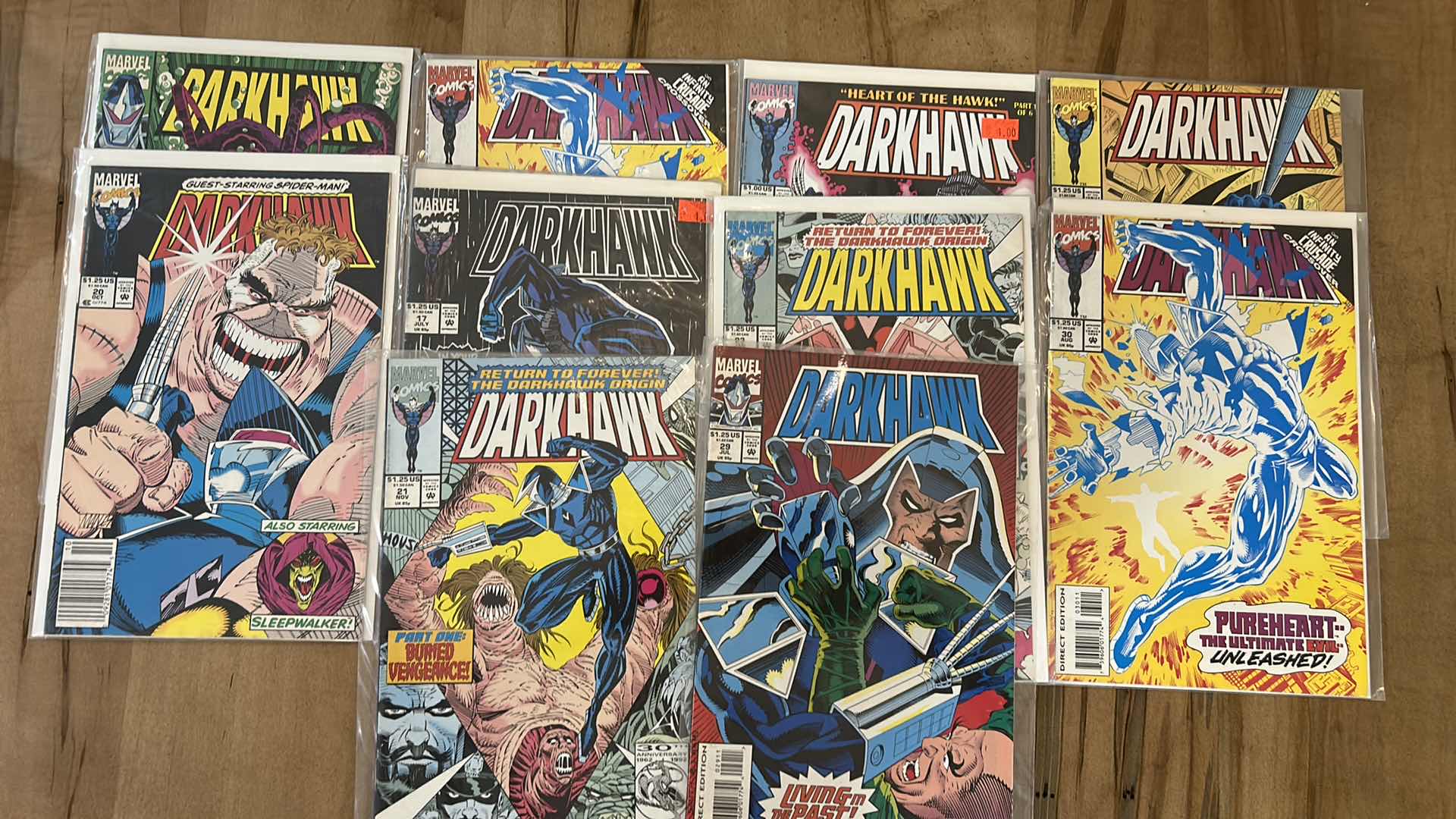 Photo 1 of 10 MARVEL COMIC BOOKS