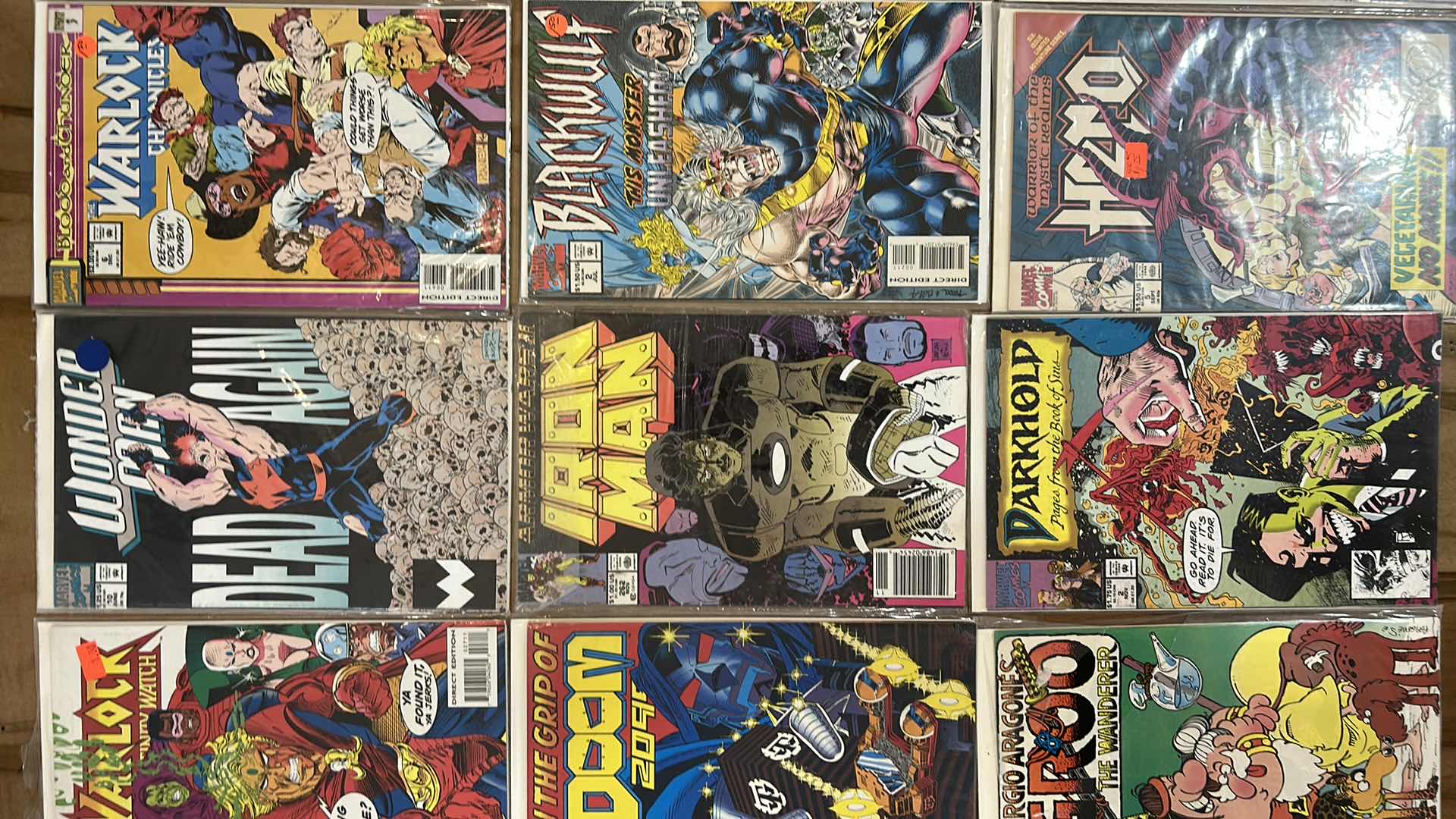Photo 6 of 12 MARVEL COMIC BOOKS