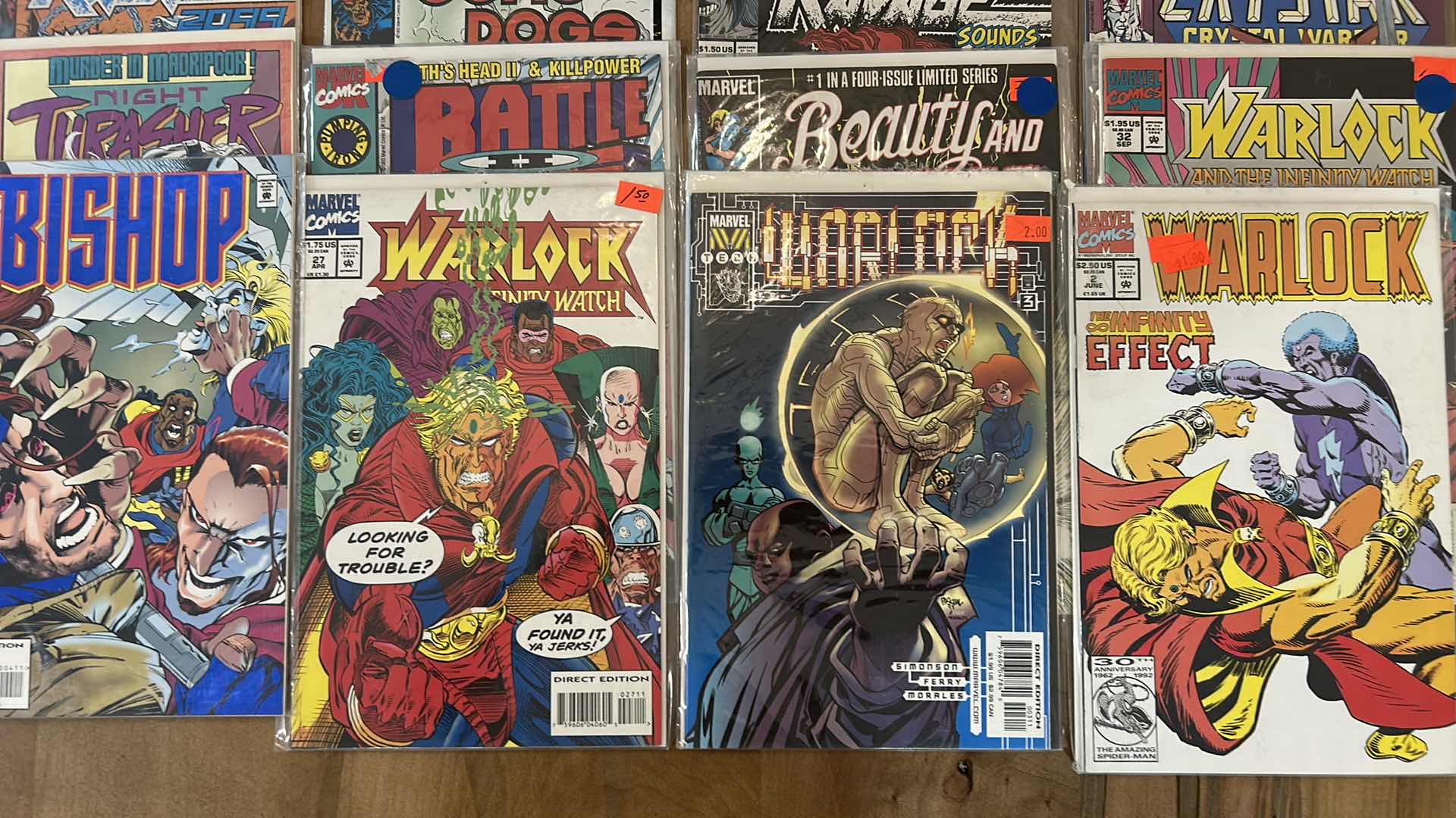 Photo 2 of 12 MARVEL COMIC BOOKS